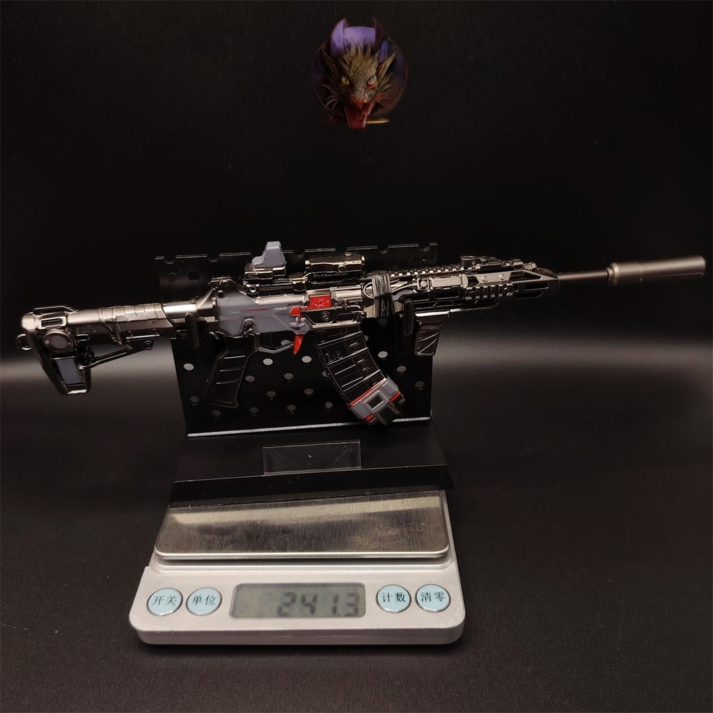DF Game Tenglong Assault Rifle Metal Replica Tiny Gun
