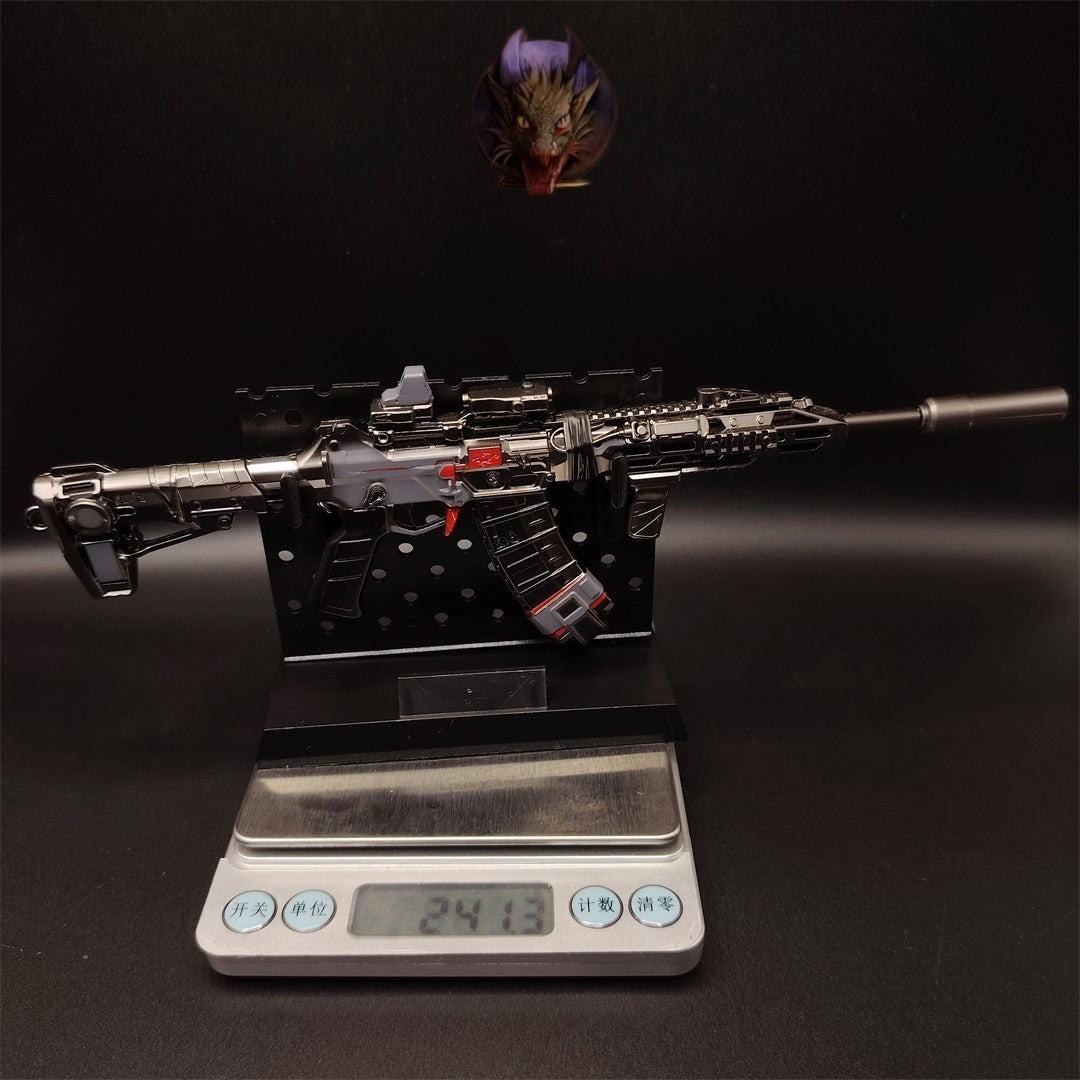 DF Game Tenglong Assault Rifle Metal Replica Tiny Gun