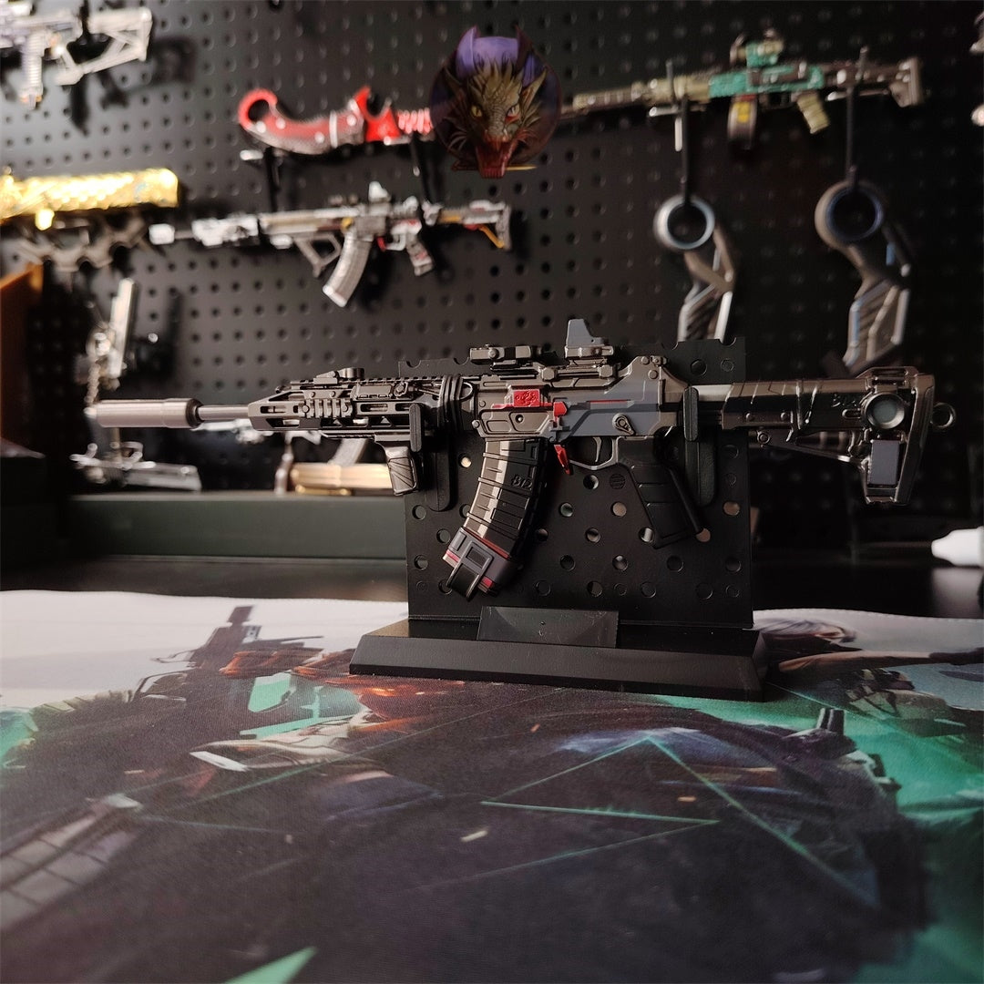 DF Game Tenglong Assault Rifle Metal Replica Tiny Gun