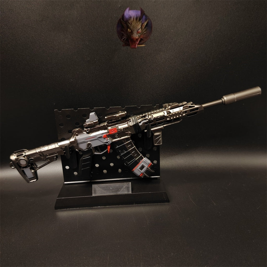 DF Game Tenglong Assault Rifle Metal Replica Tiny Gun