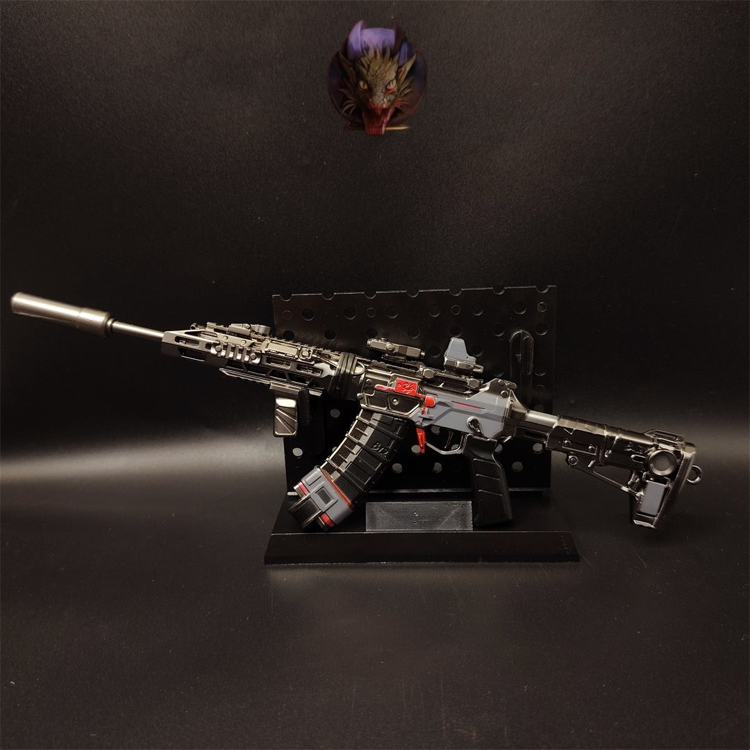 DF Game Tenglong Assault Rifle Metal Replica Tiny Gun