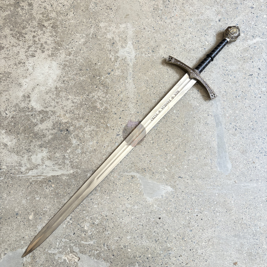 Life-size Radzig Kobyla's Sword Blunt Steel Replica