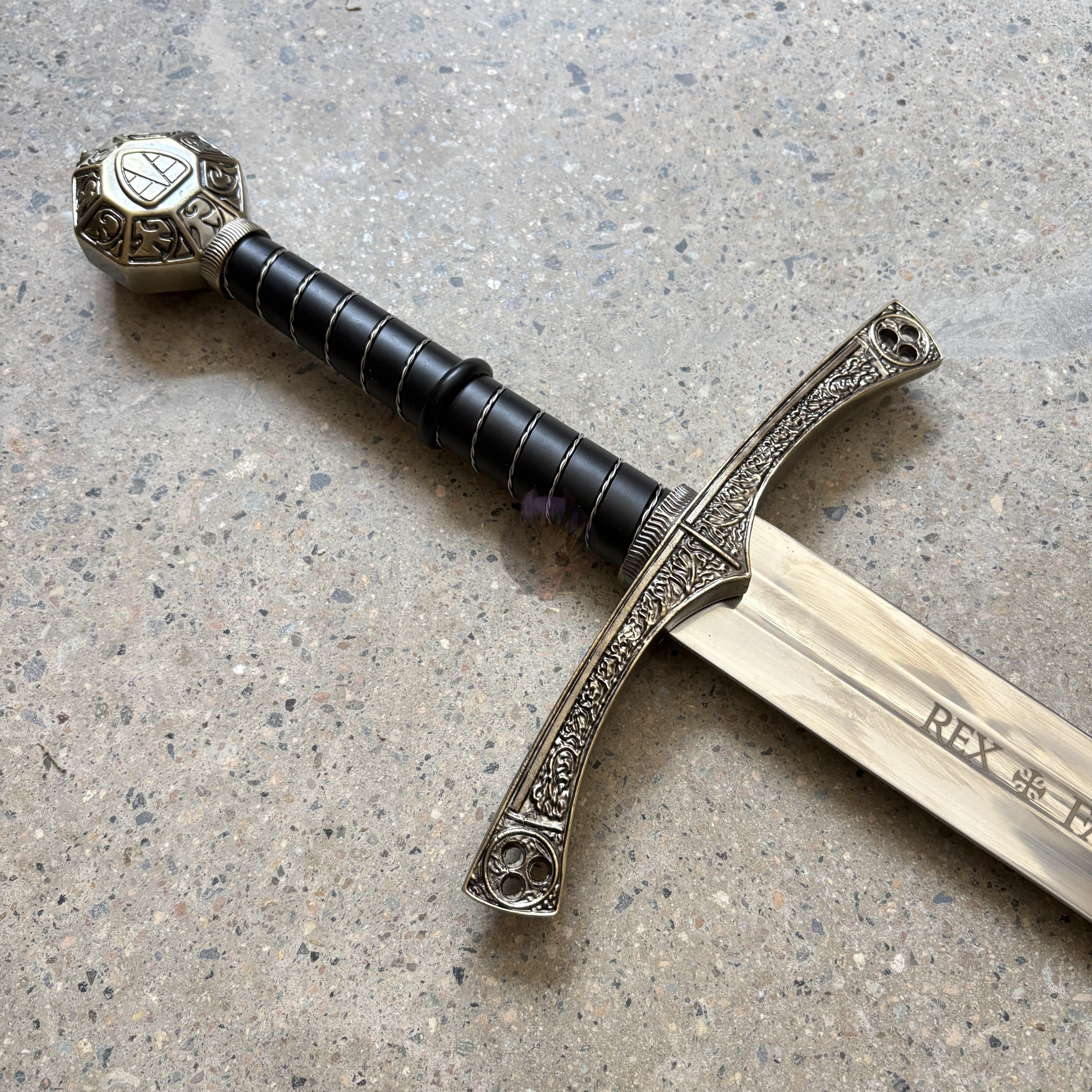 Life-size Radzig Kobyla's Sword Blunt Steel Replica