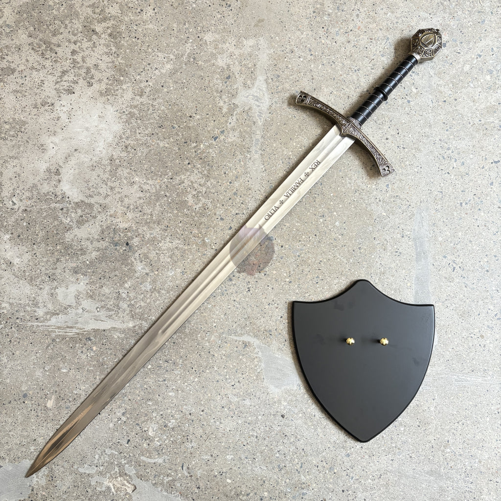 Life-size Radzig Kobyla's Sword Blunt Steel Replica