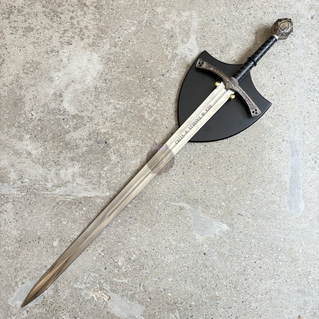 Life-size Radzig Kobyla's Sword Blunt Steel Replica