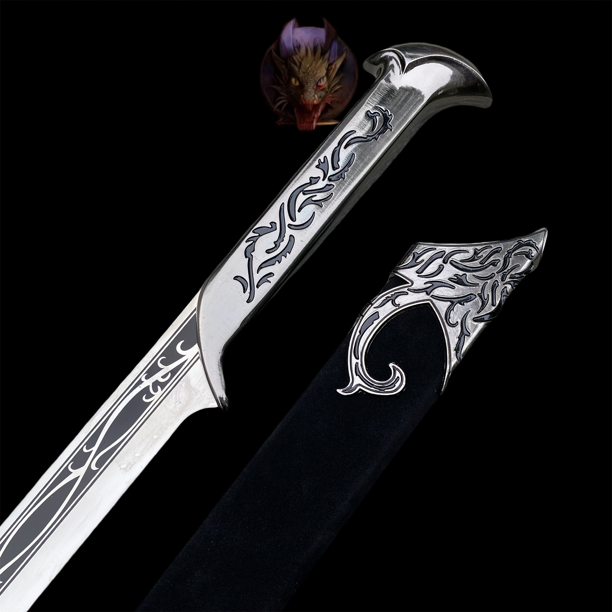 Life-size Thranduil's Elf King Sword Steel Replica
