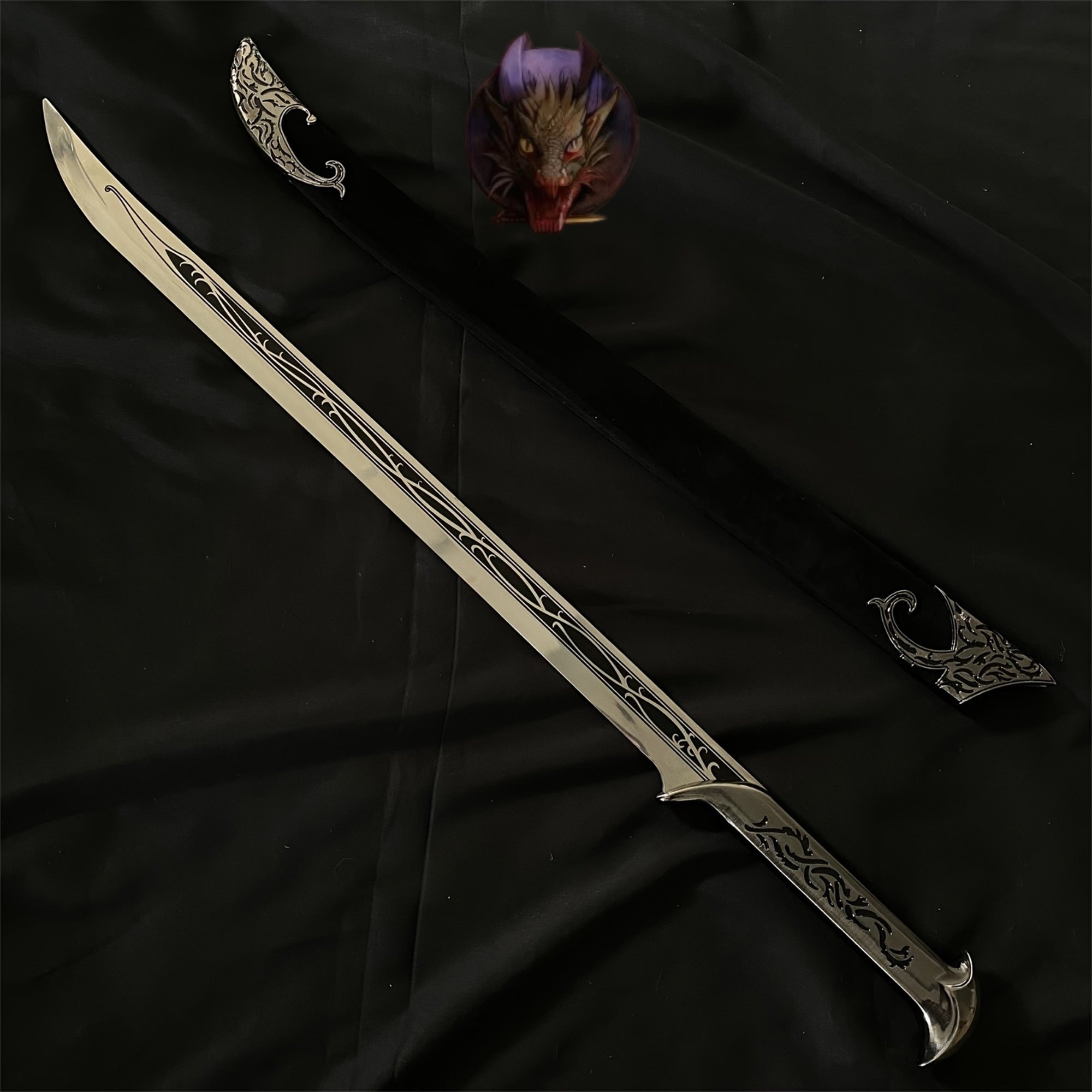 Life-size Thranduil's Elf King Sword Steel Replica