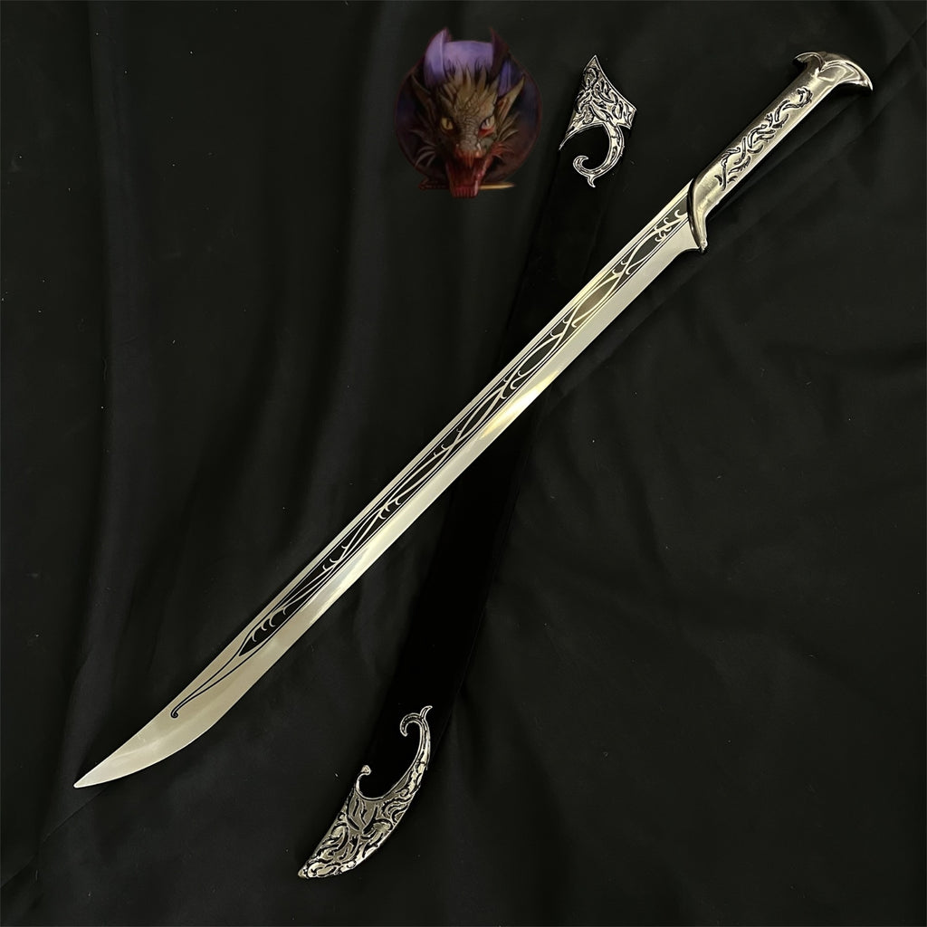 Life-size Thranduil's Elf King Sword Steel Replica