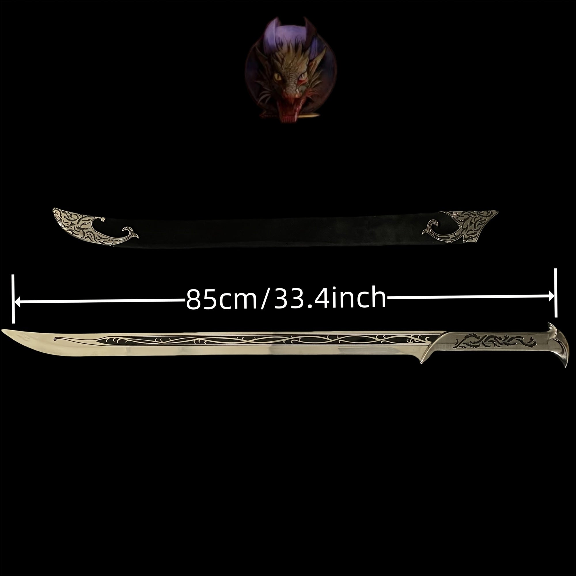 Life-size Thranduil's Elf King Sword Steel Replica