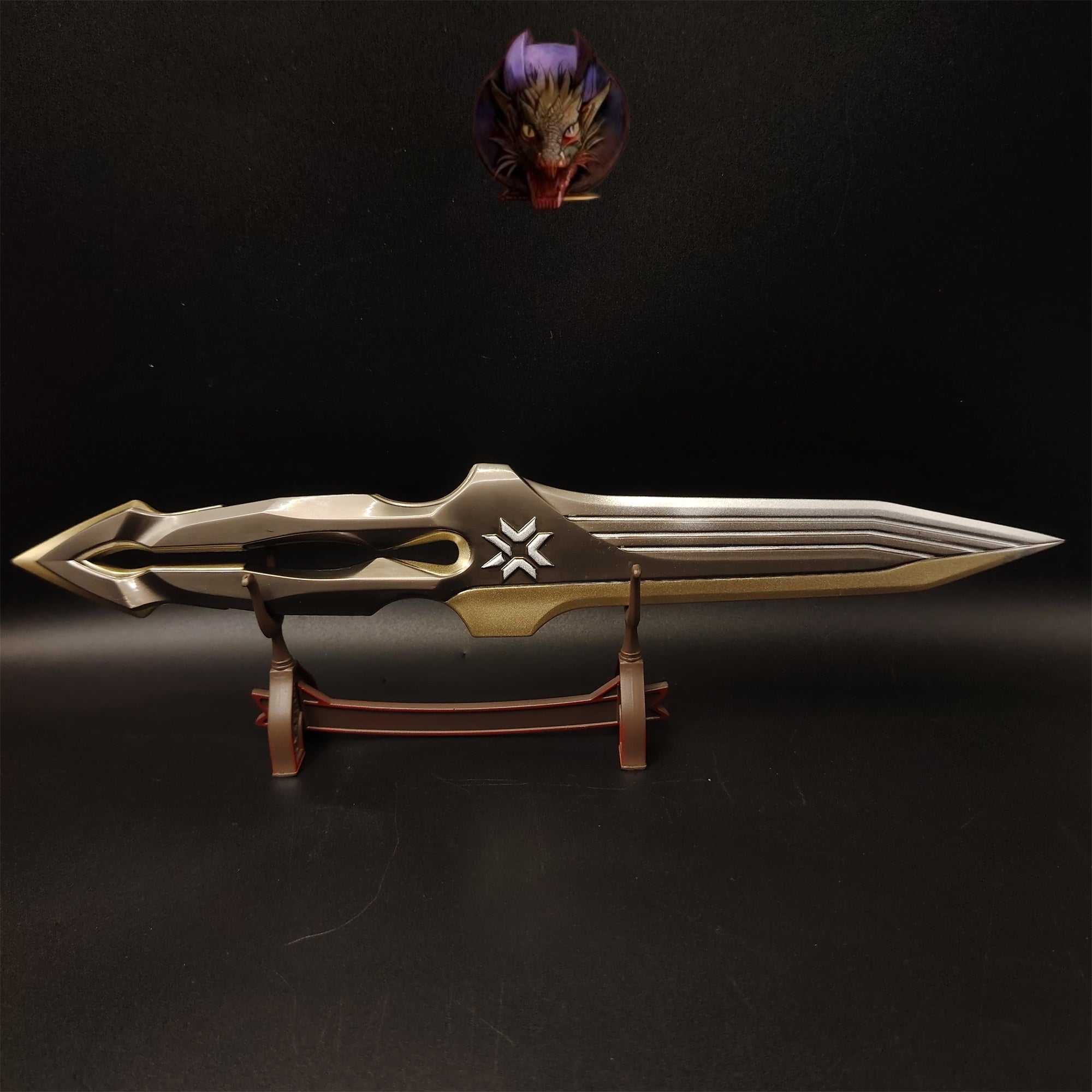 Life-size VCT 2026 Sigil Knife Metal Replice