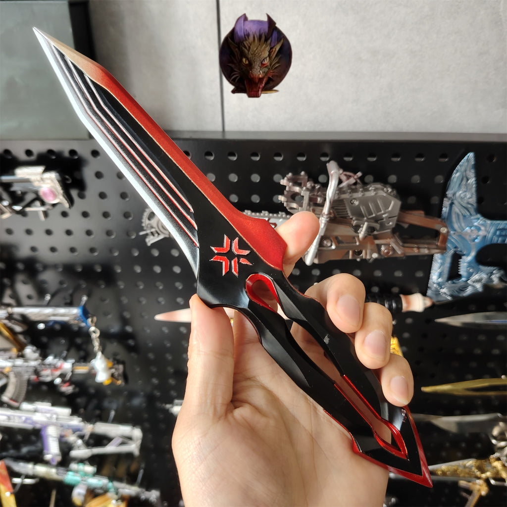 Life-size VCT 2026 Sigil Knife Metal Replice