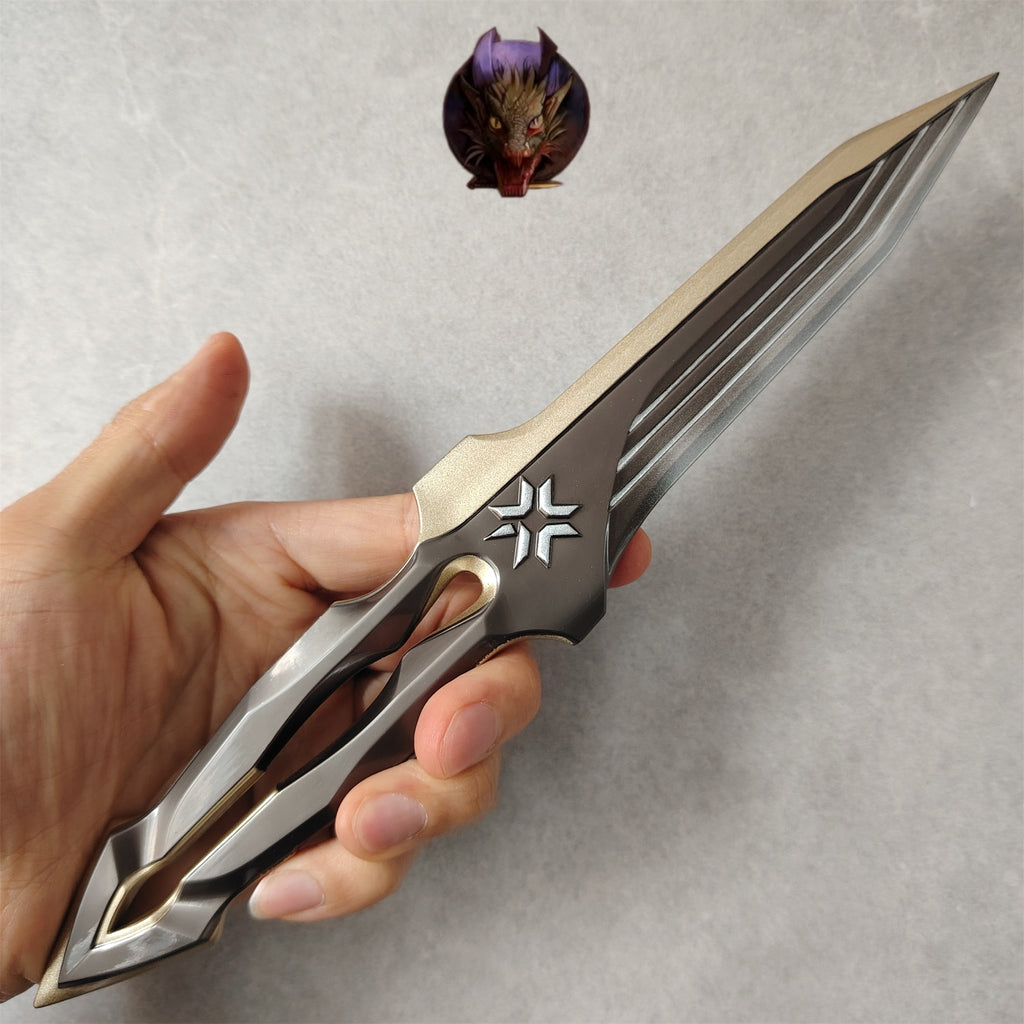 Life-size VCT 2026 Sigil Knife Metal Replice