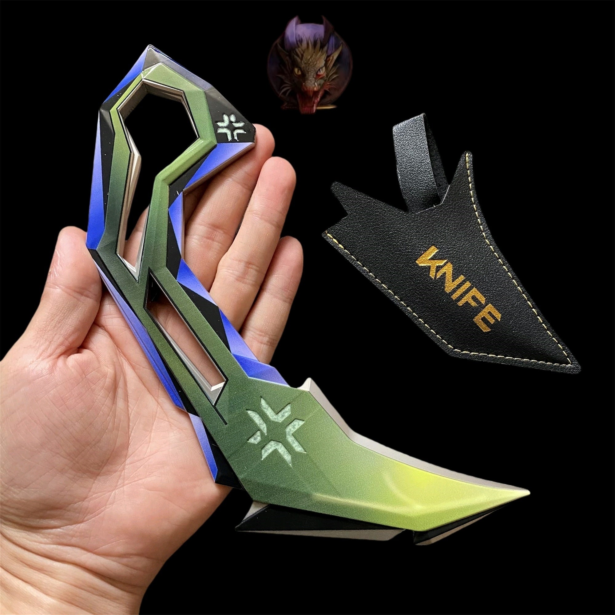 IRL VCT Karambit Metal Blunt Metal Replica 3 Colors Options