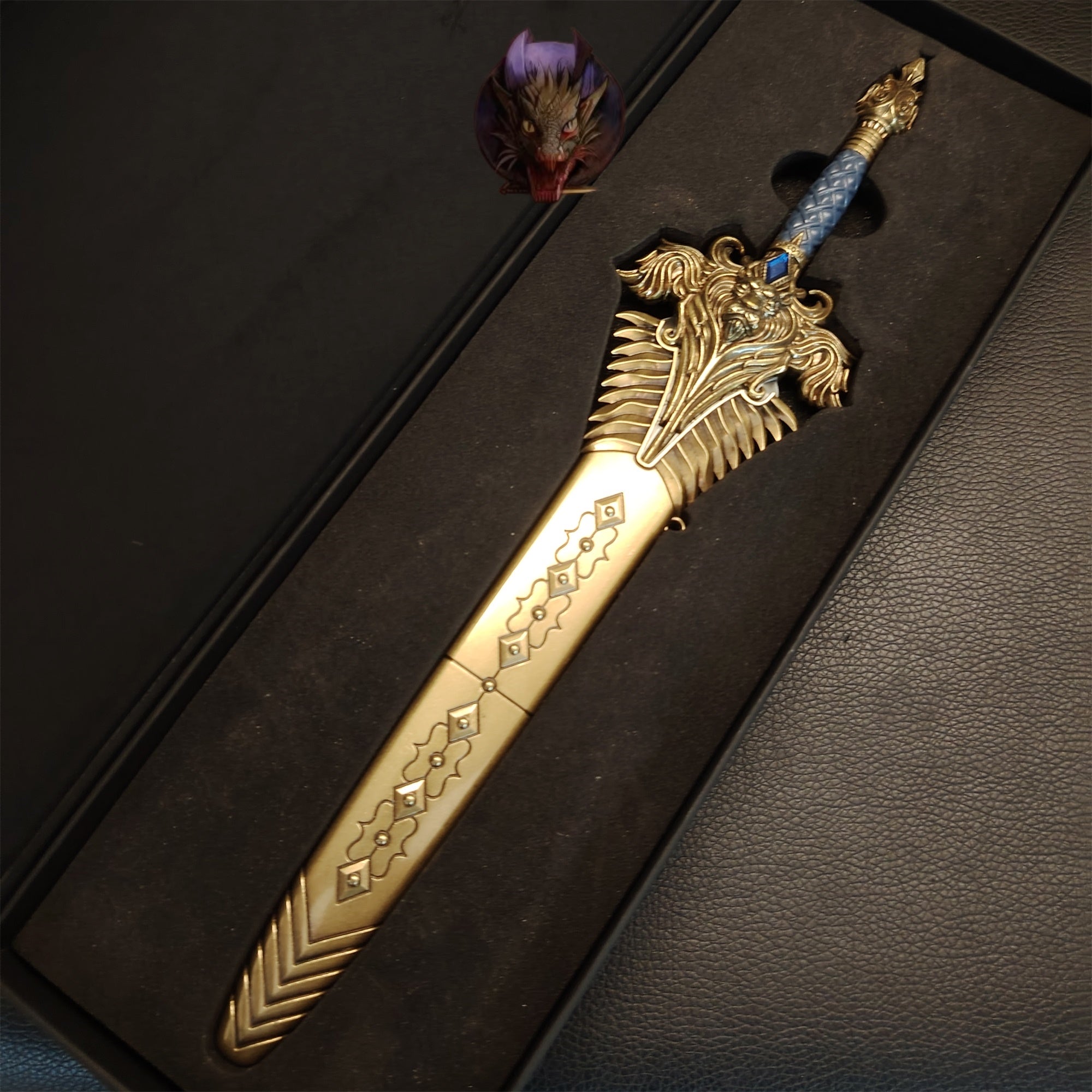 WOW Classical Game 30CM Royale Guard Sword With Gift Box