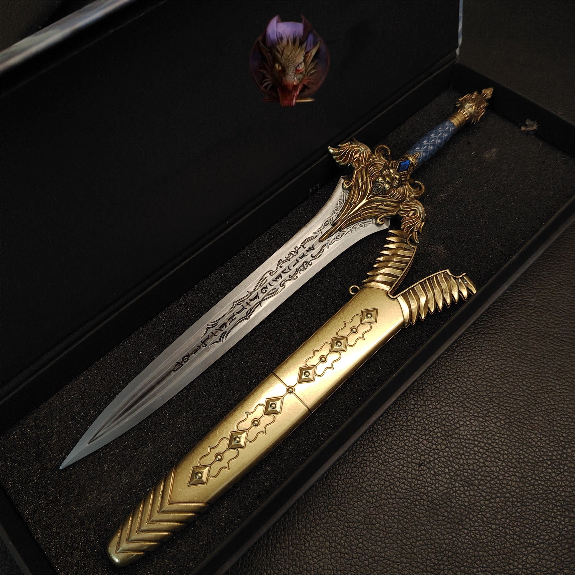 WOW Classical Game 30CM Royale Guard Sword With Gift Box