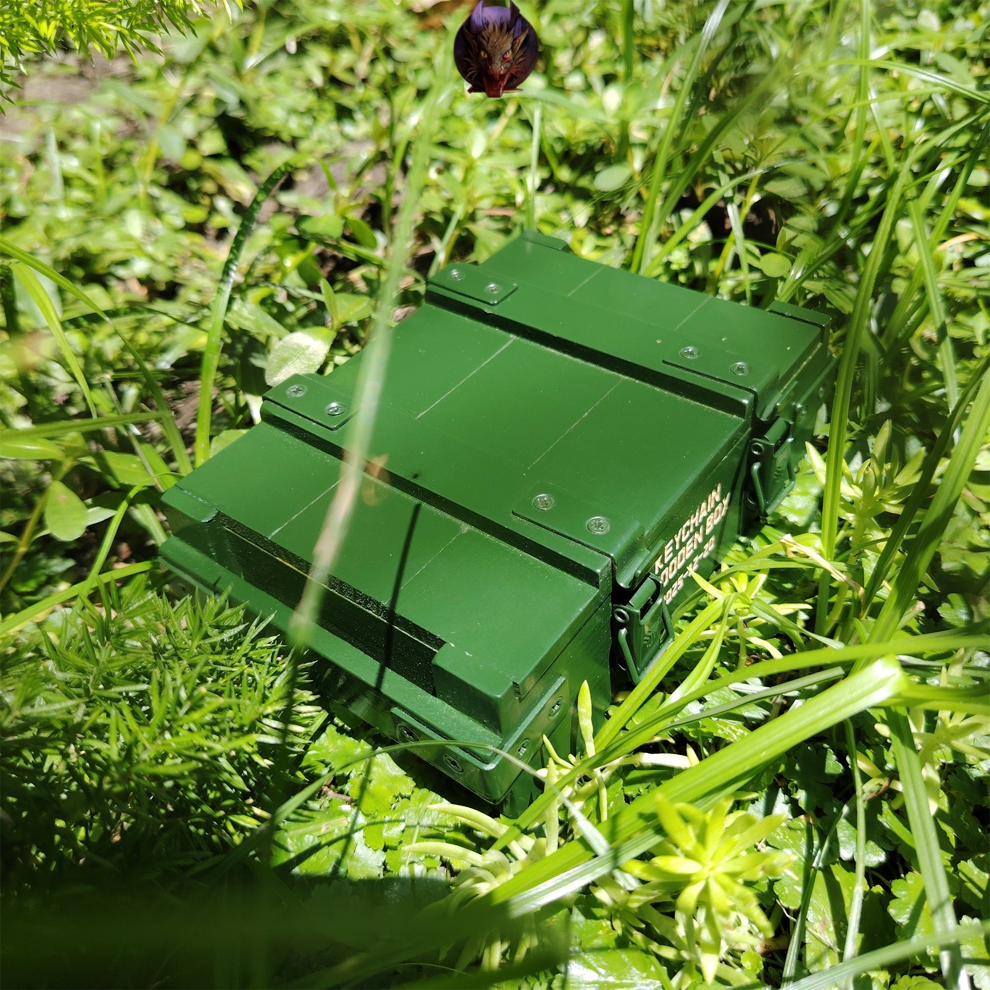 Mini Military Ammunition Wooden Box Replica Game Gift