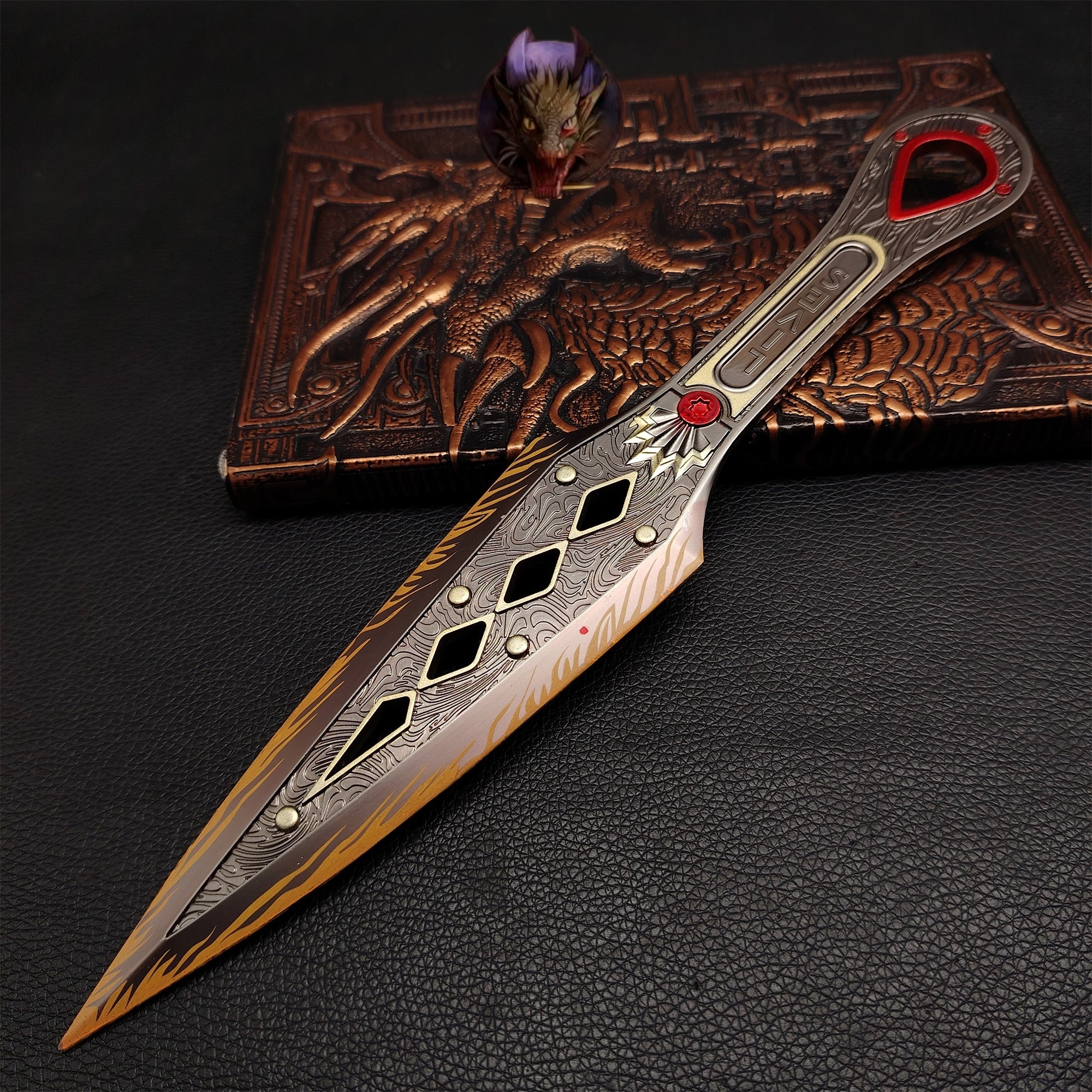 Heirloom Wraith Kunai 30CM Metal Replica