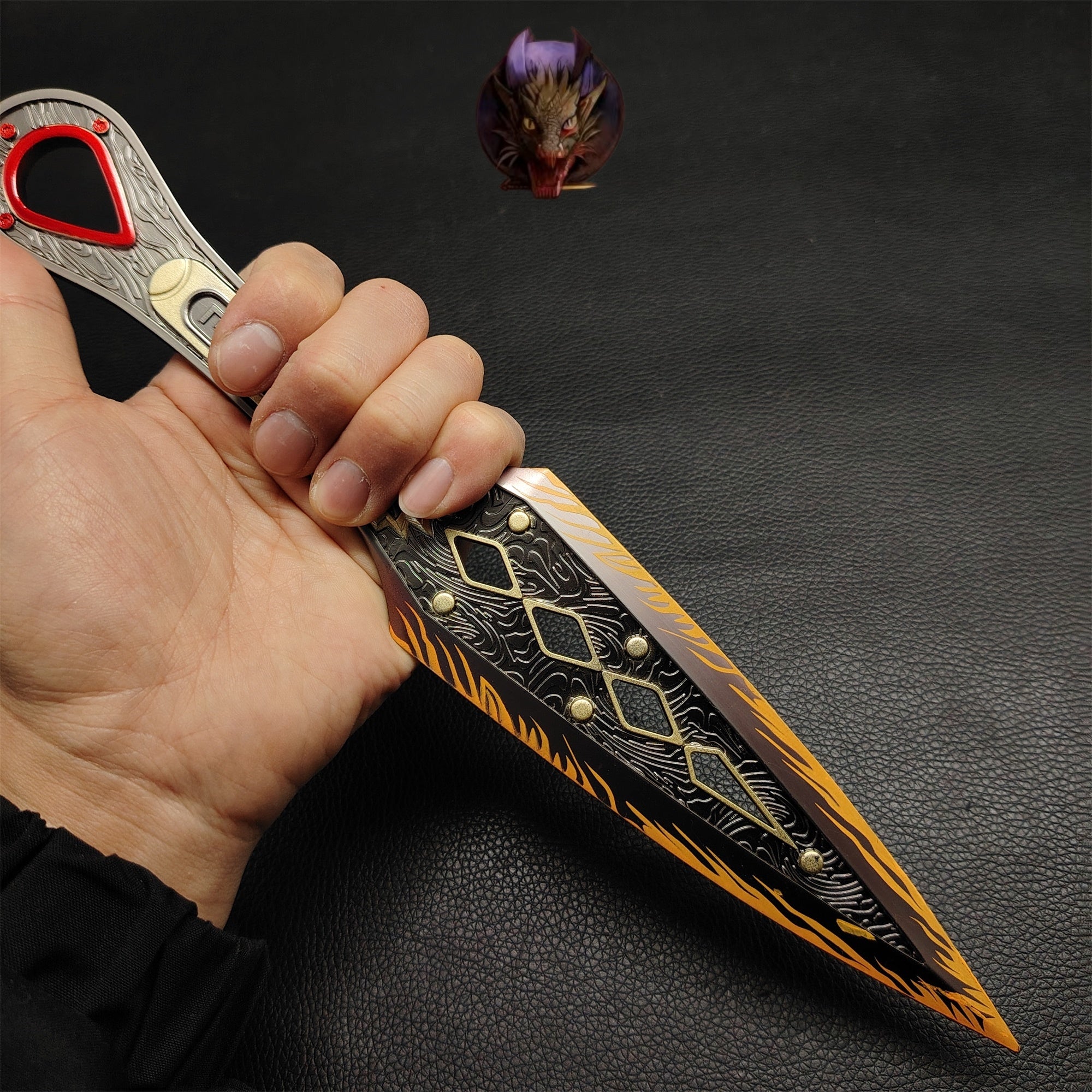 Heirloom Wraith Kunai 30CM Metal Replica
