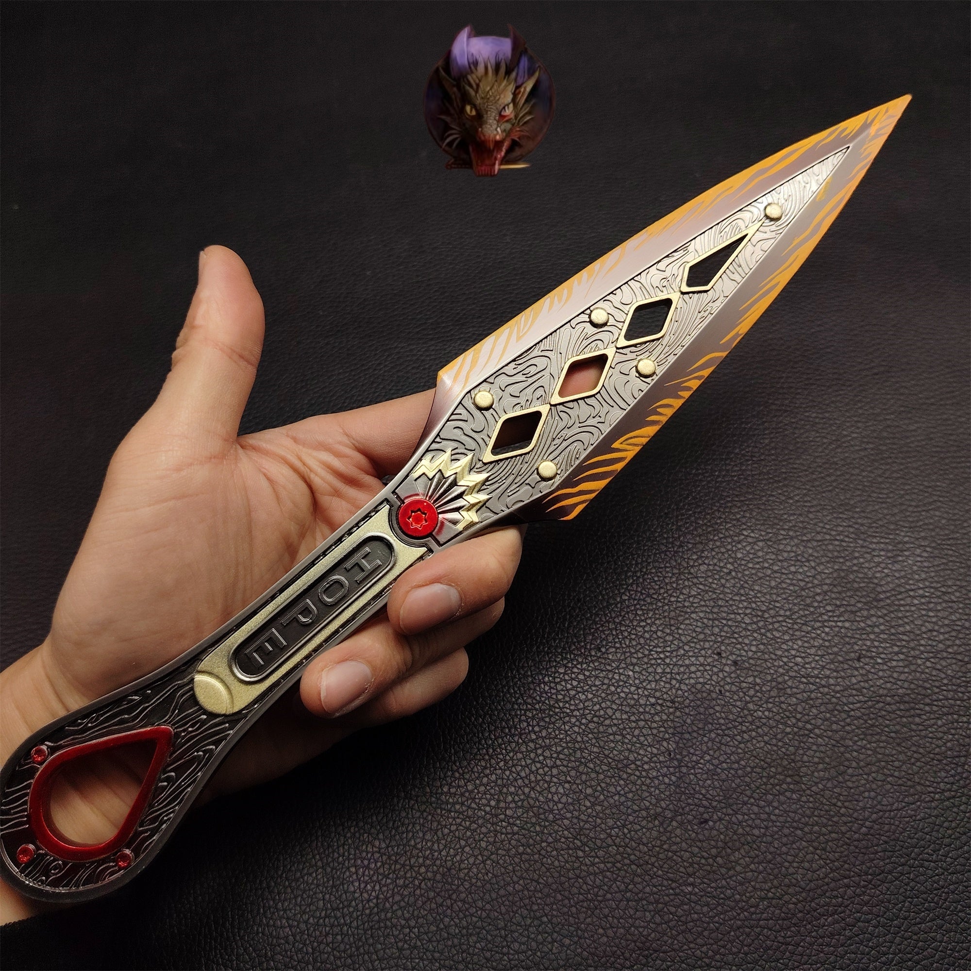 Heirloom Wraith Kunai 30CM Metal Replica