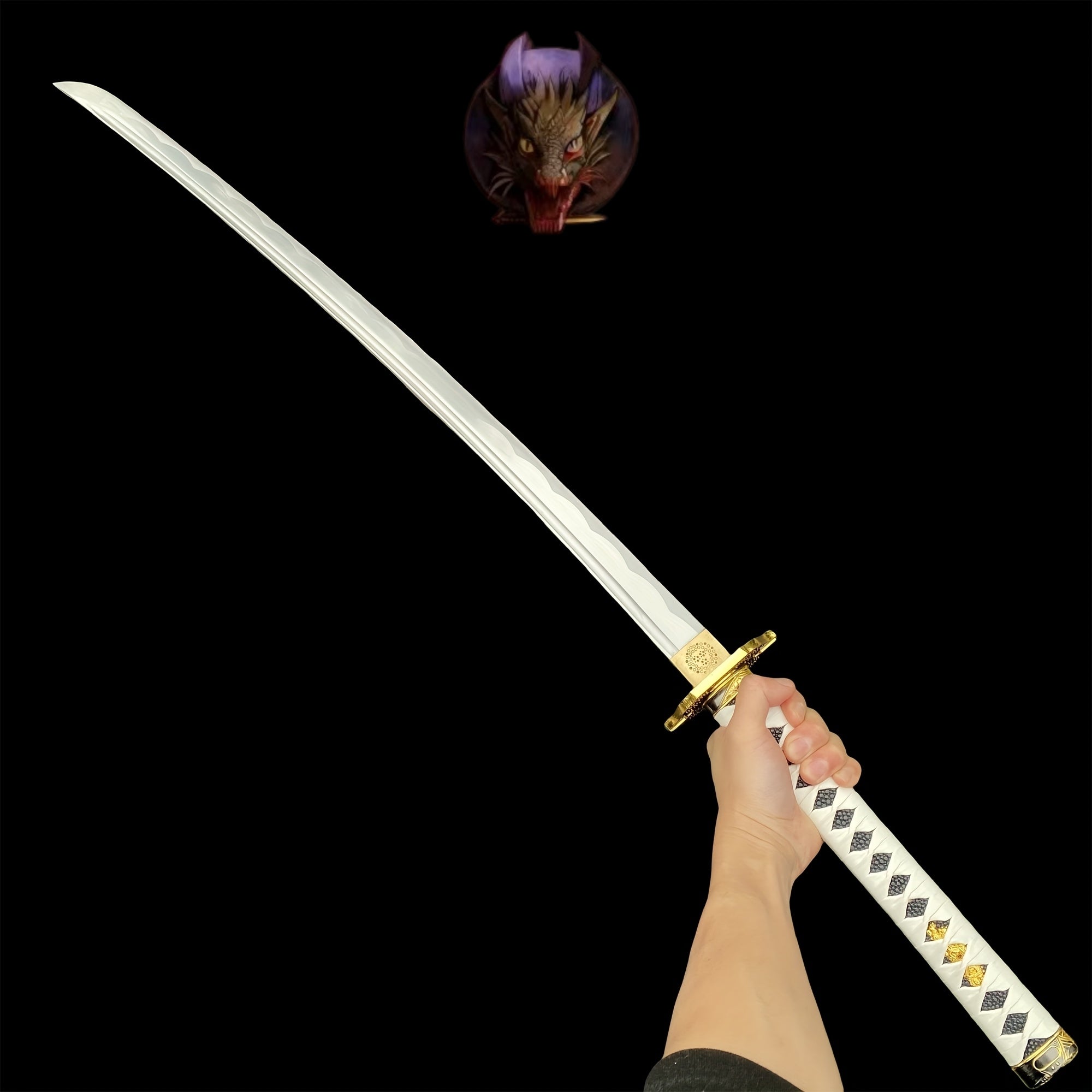 Life-size Carbon Steel Yamato Katana