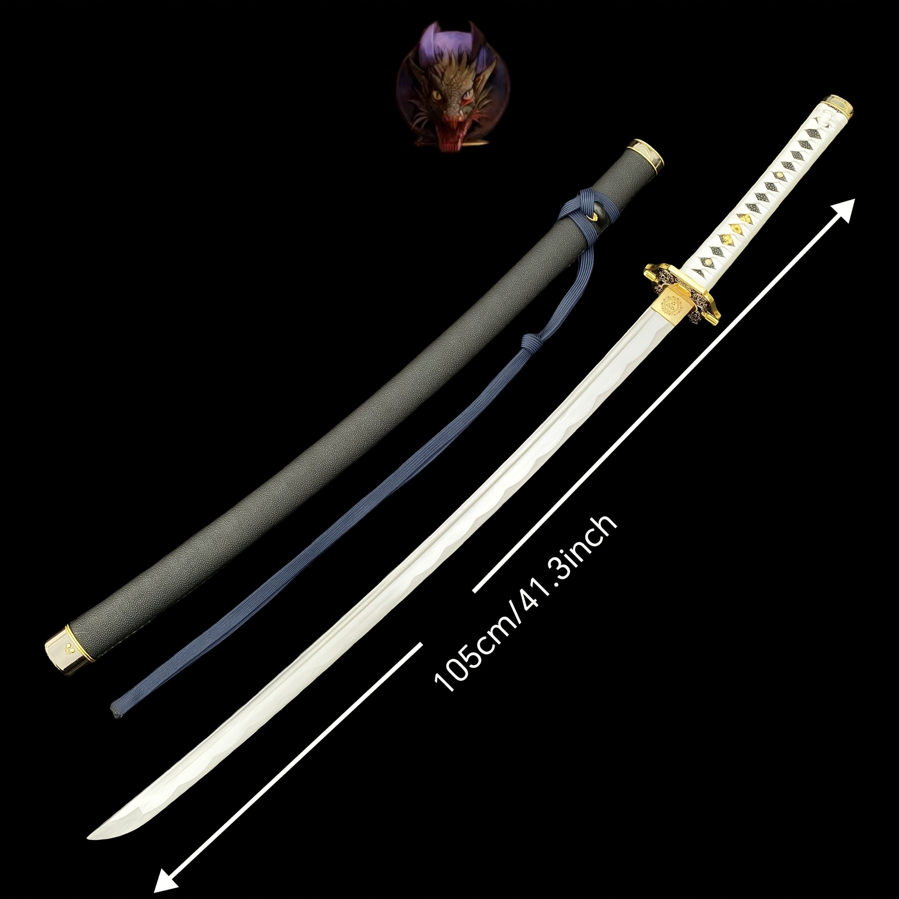 Life-size Carbon Steel Yamato Katana