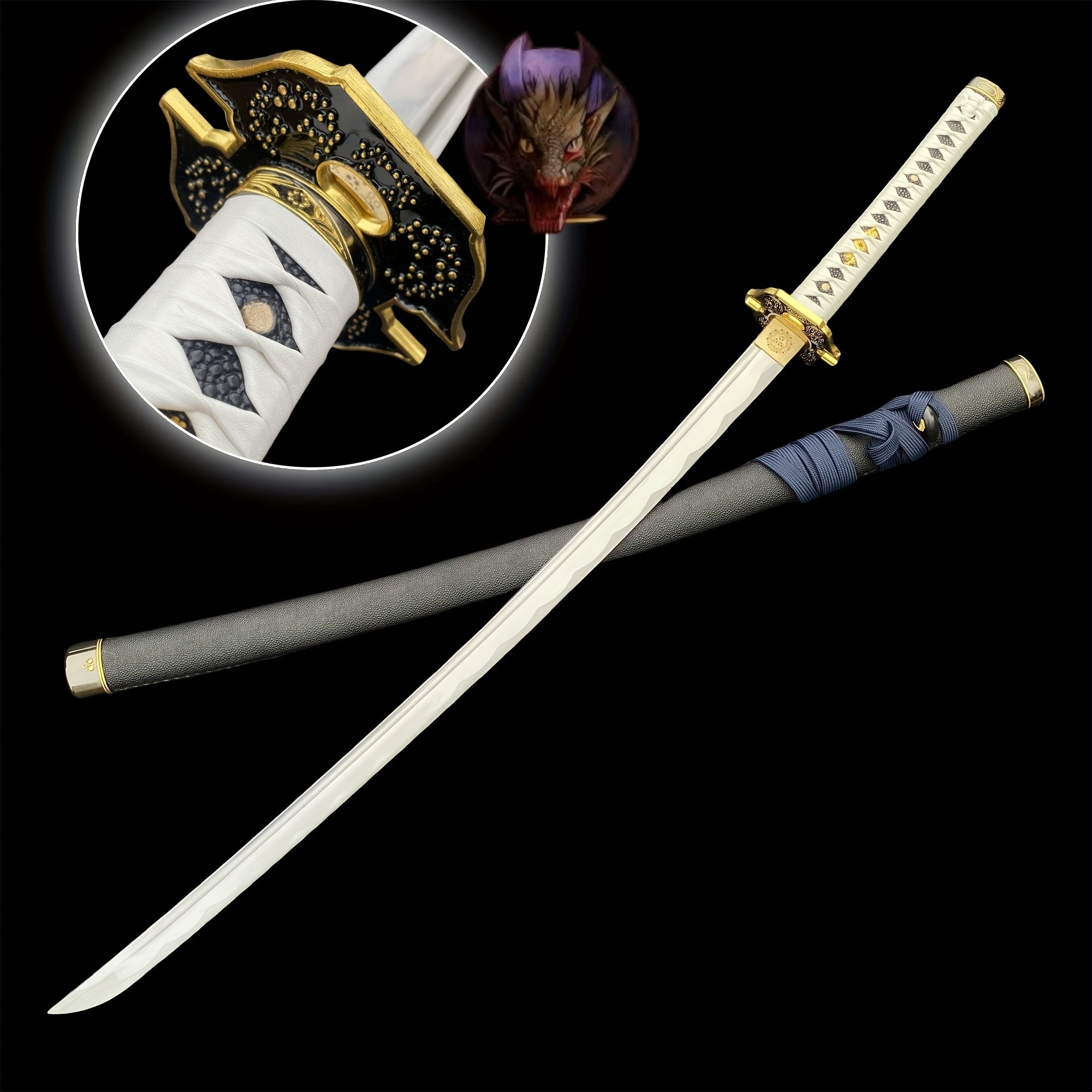 Life-size Carbon Steel Yamato Katana