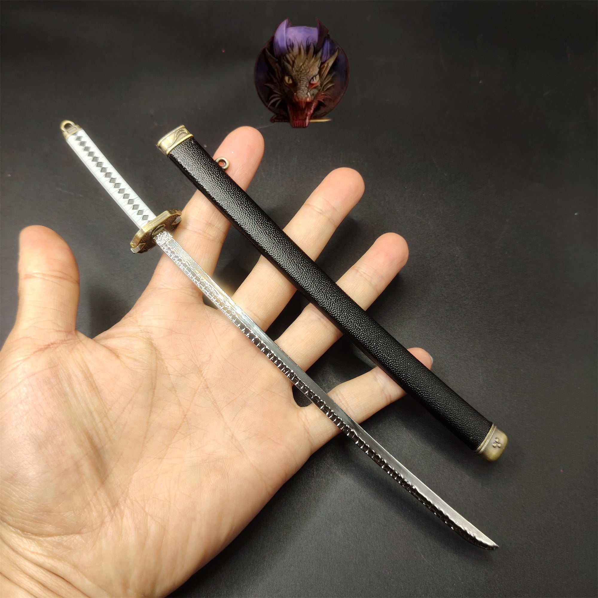 Vergil's Yamato Mini Katana Metal Replica