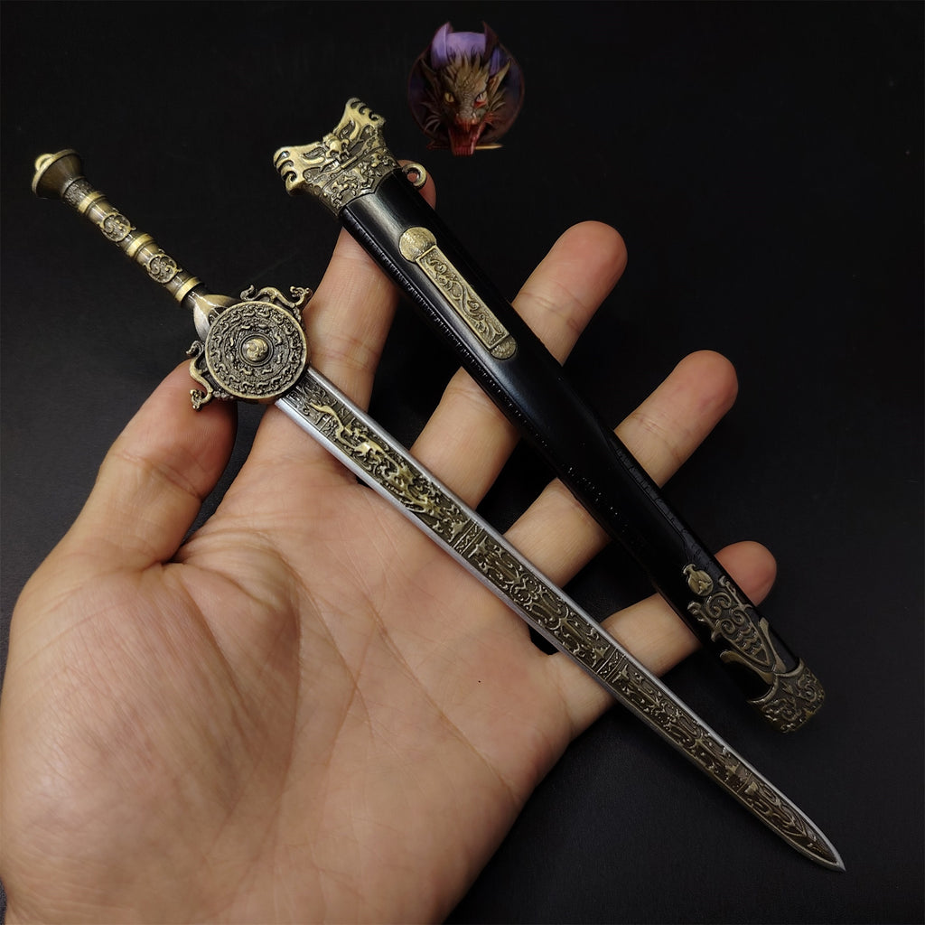 Ancient Chinese General Zhao Yun Metal Sword 8.7''Replica