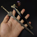Ancient Chinese General Zhao Yun Metal Sword 8.7''Replica