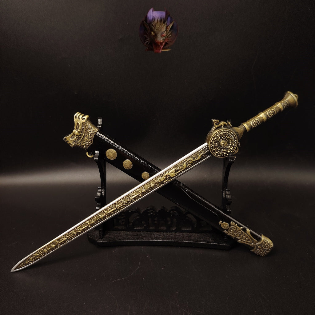 Ancient Chinese General Zhao Yun Metal Sword 8.7''Replica