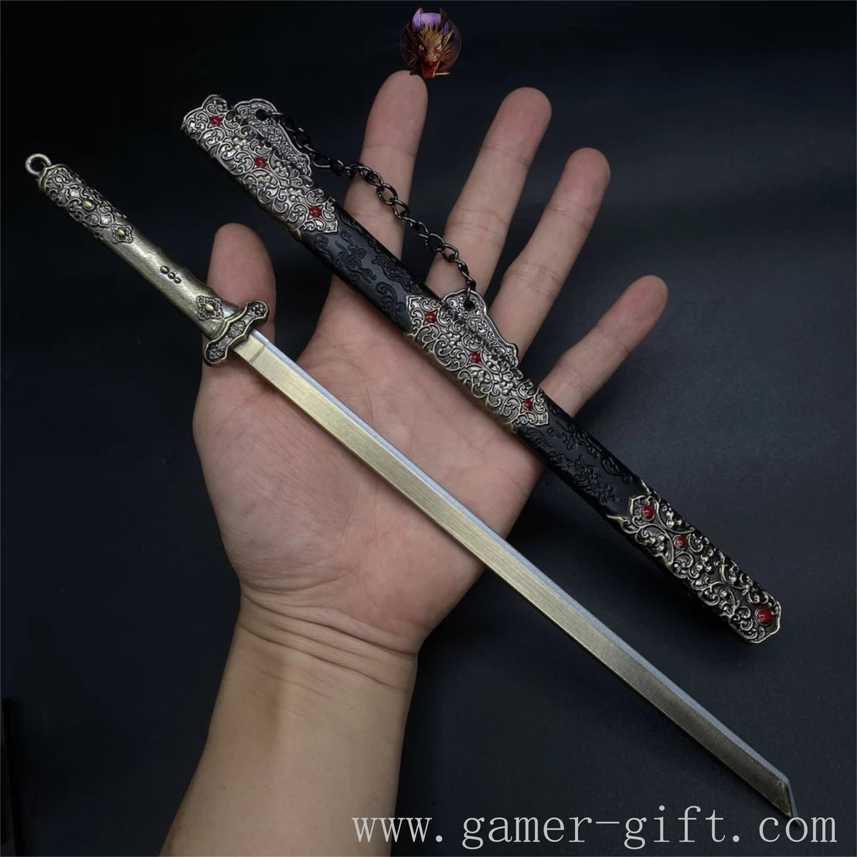 Ancient China General Zhuguo Sword Metal Replica