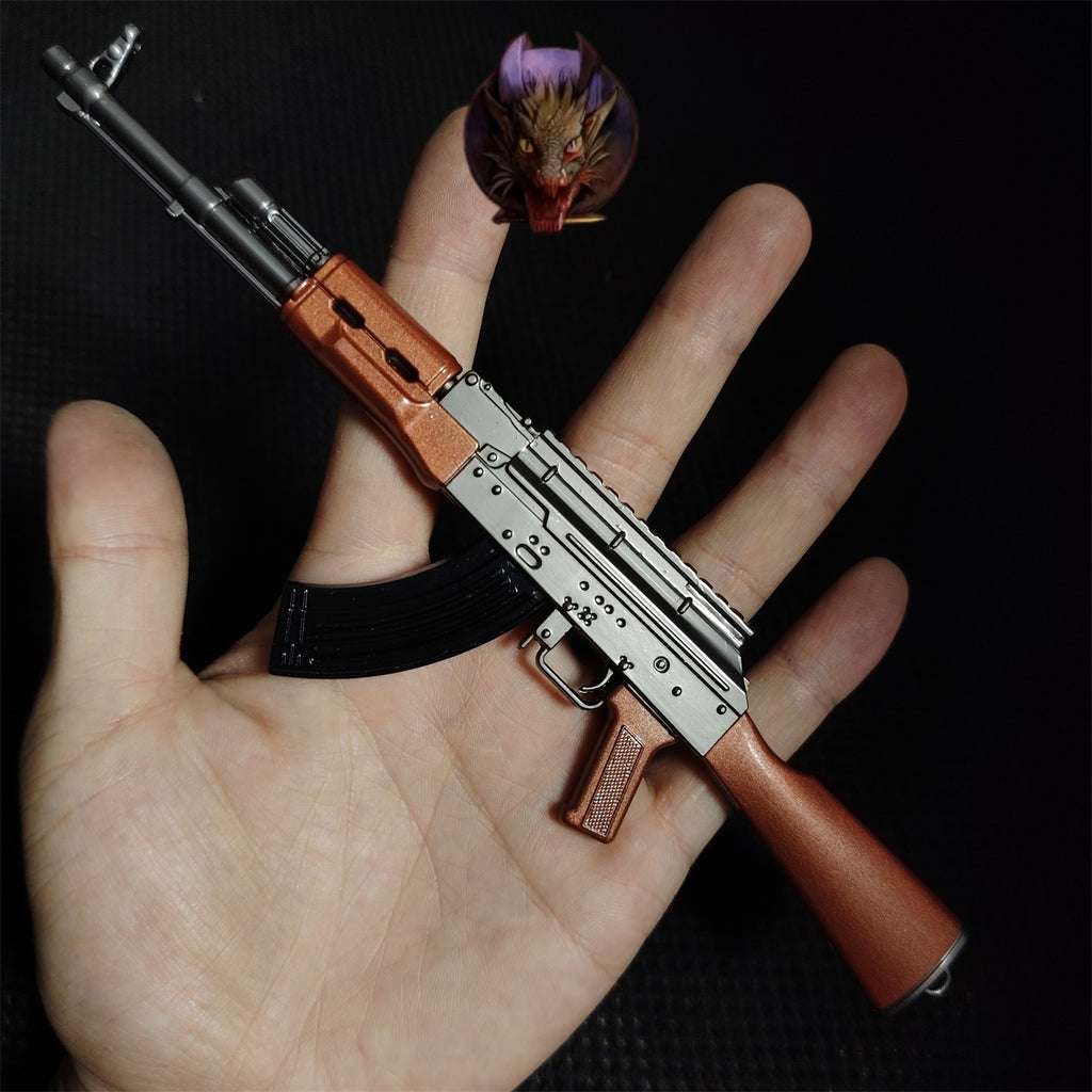 AK47 Tiny Gun 22cm/8.7'' Metal Replica