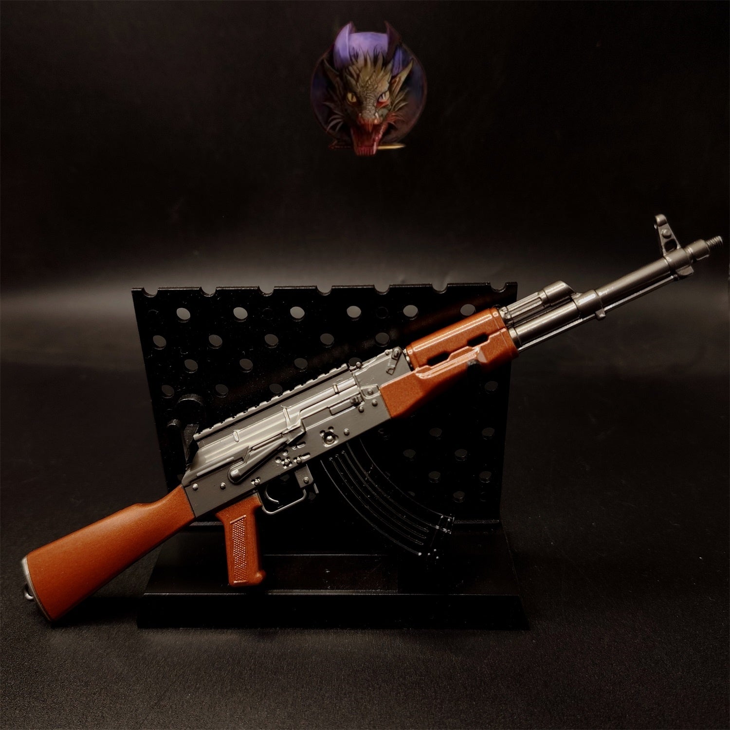 AK47 Tiny Gun 22cm/8.7'' Metal Replica