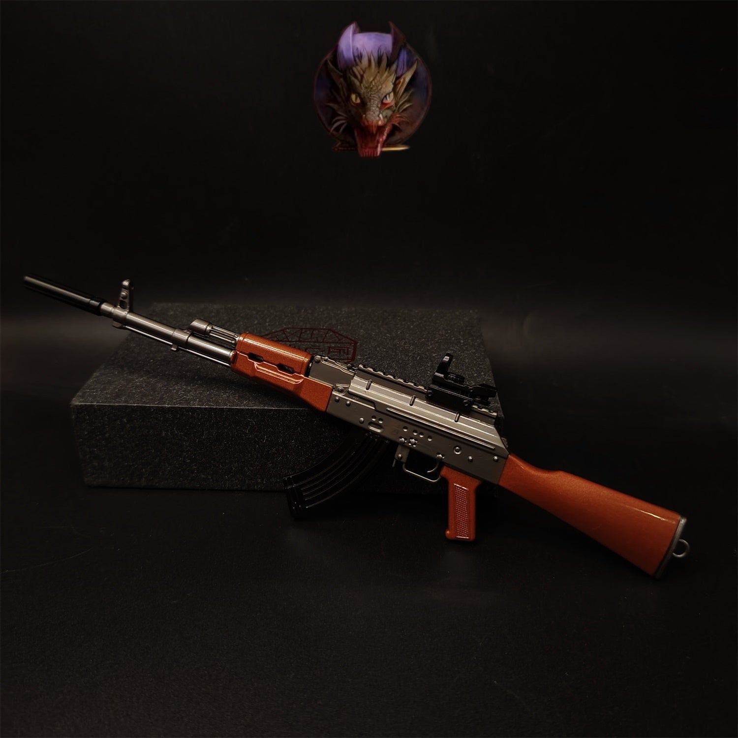 AK47 Tiny Gun 22cm/8.7'' Metal Replica