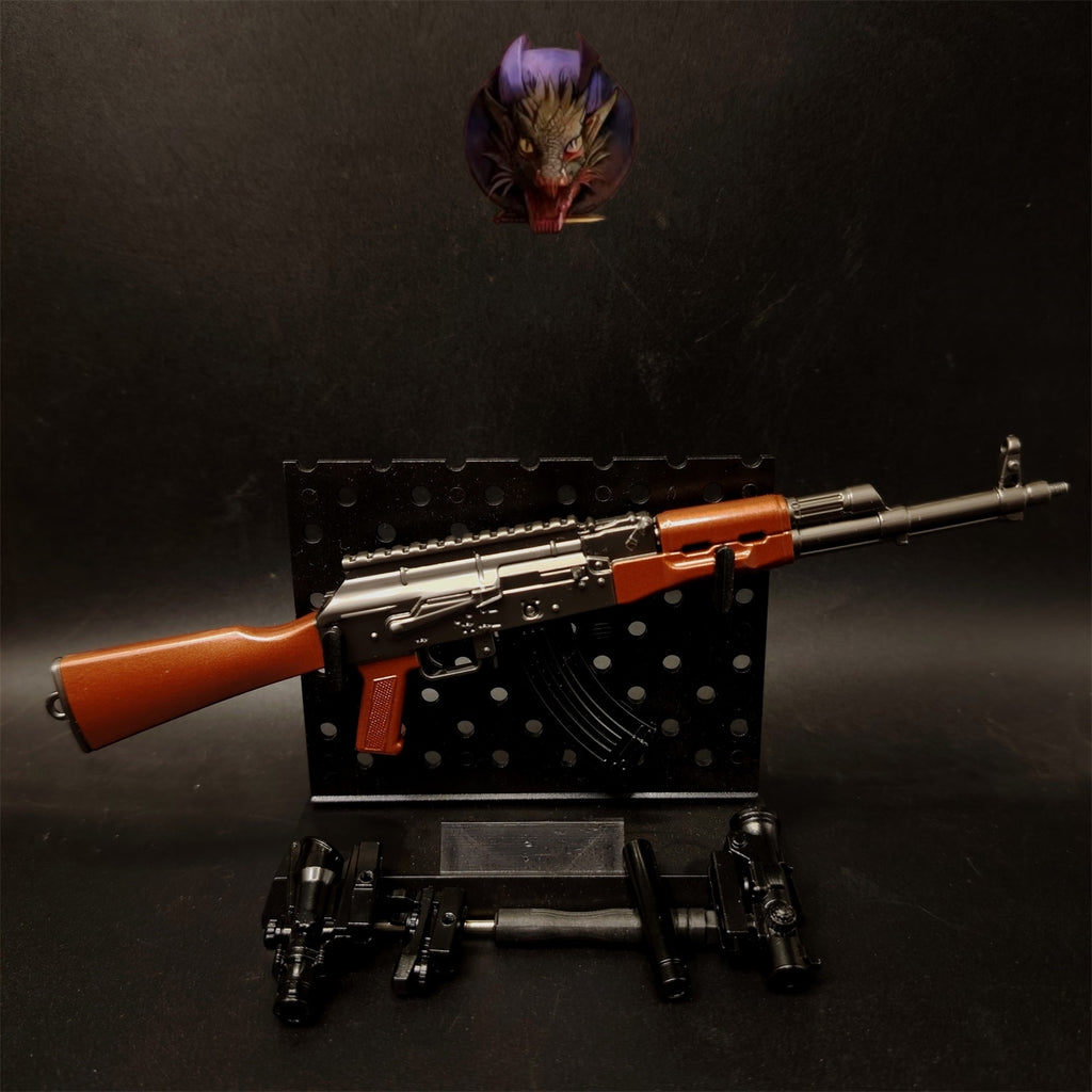 AK47 Tiny Gun 22cm/8.7'' Metal Replica