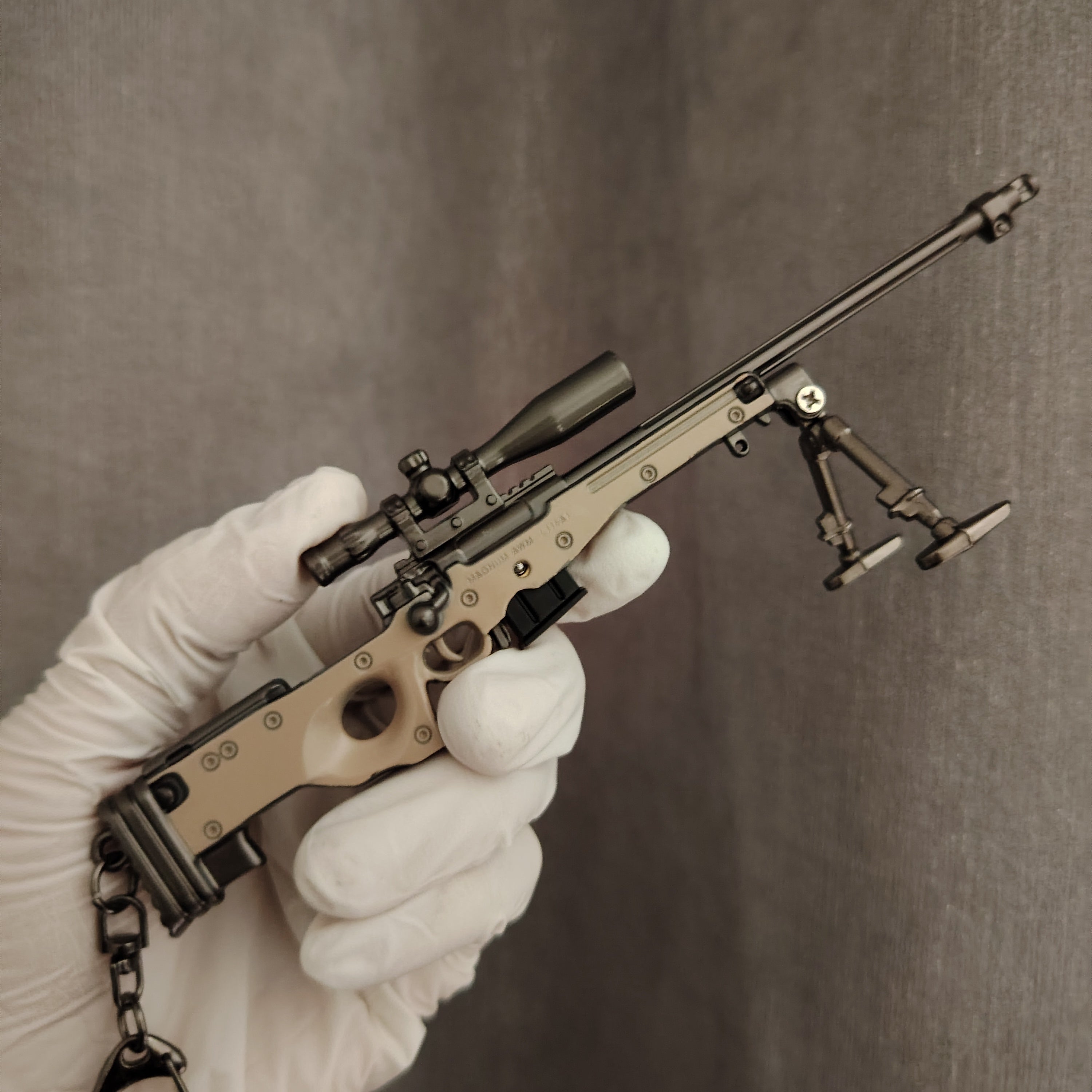 Delta Force AWM Sniper Rifle Model Metal Replica