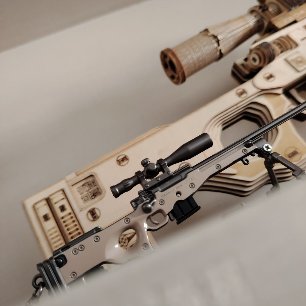 Delta Force AWM Sniper Rifle Model Metal Replica
