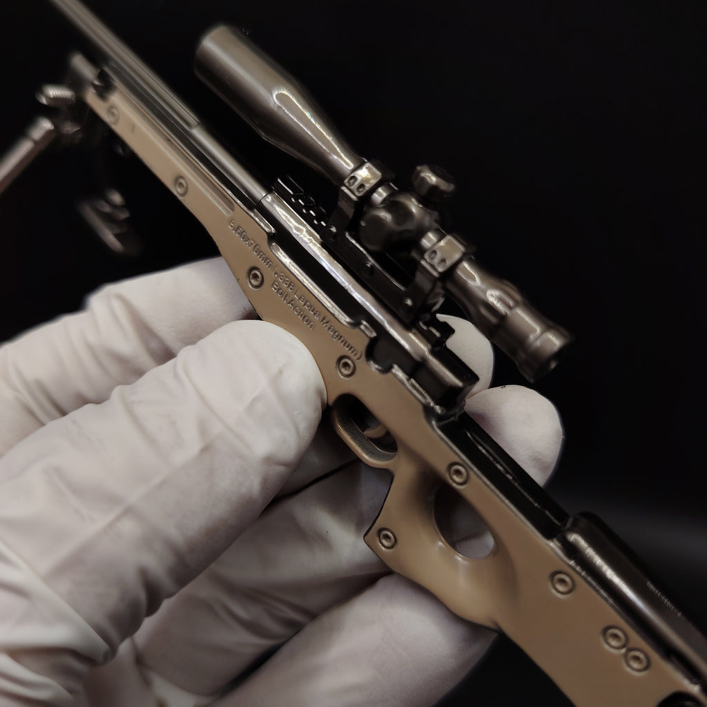 Delta Force AWM Sniper Rifle Model Metal Replica