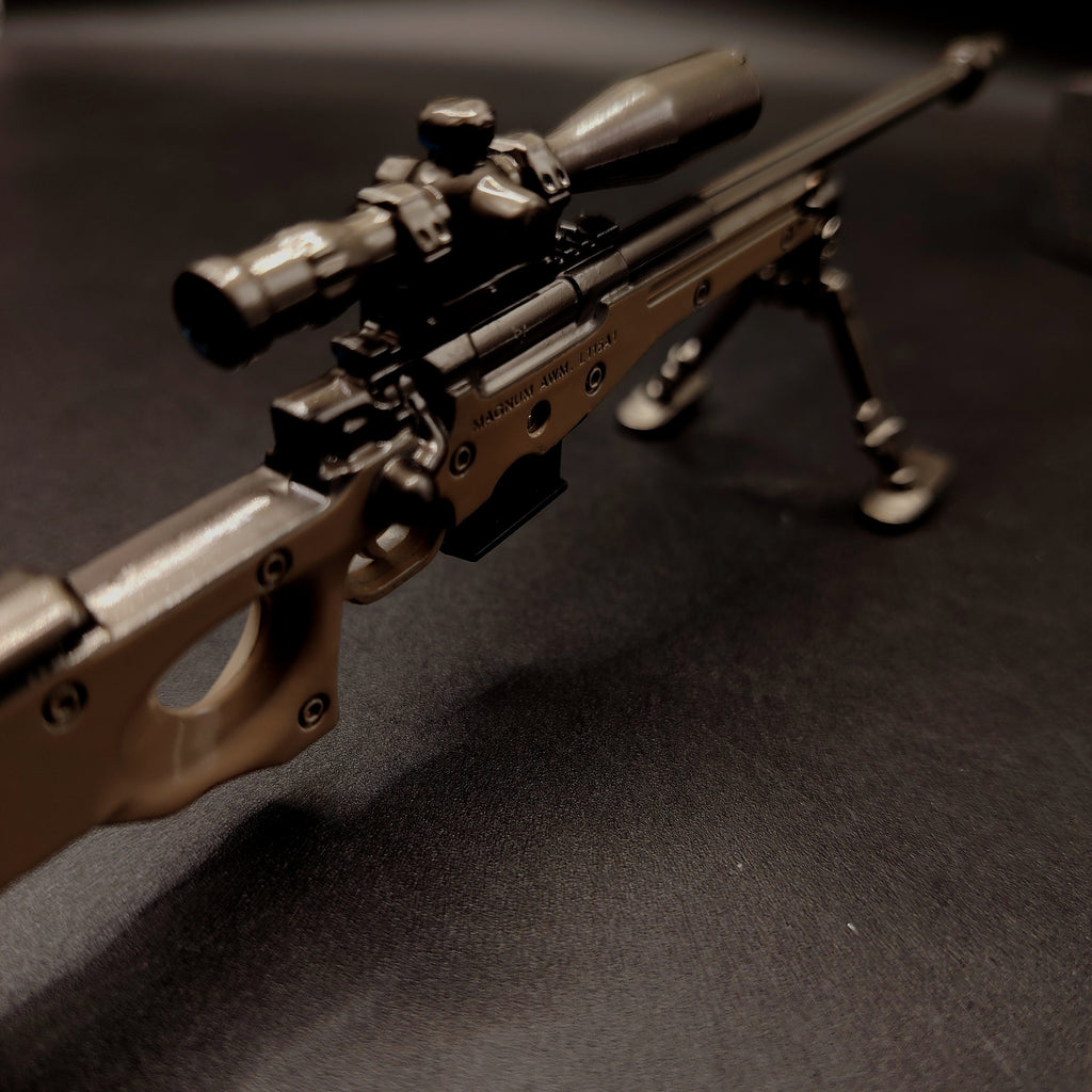 Delta Force AWM Sniper Rifle Model Metal Replica