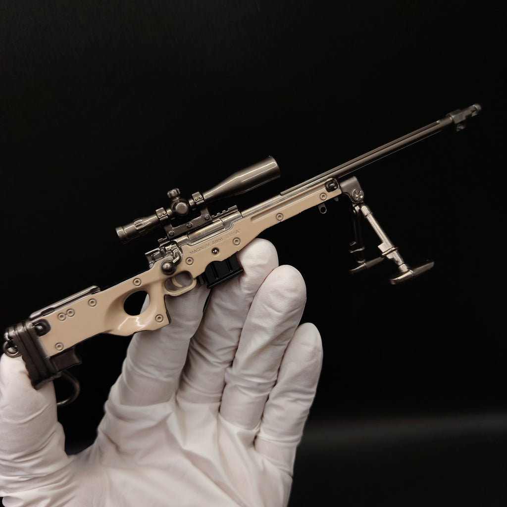 Delta Force AWM Sniper Rifle Model Metal Replica