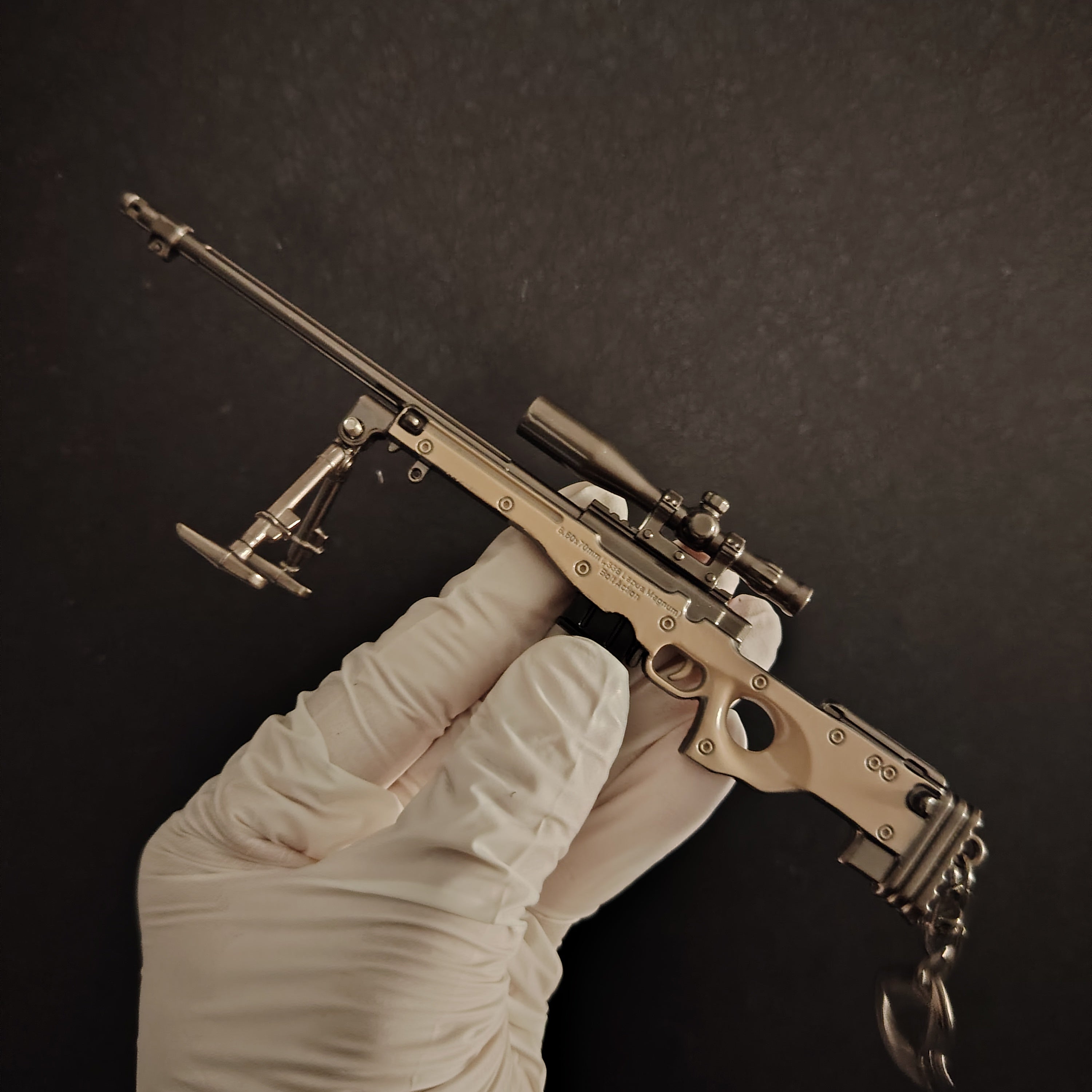Delta Force AWM Sniper Rifle Model Metal Replica