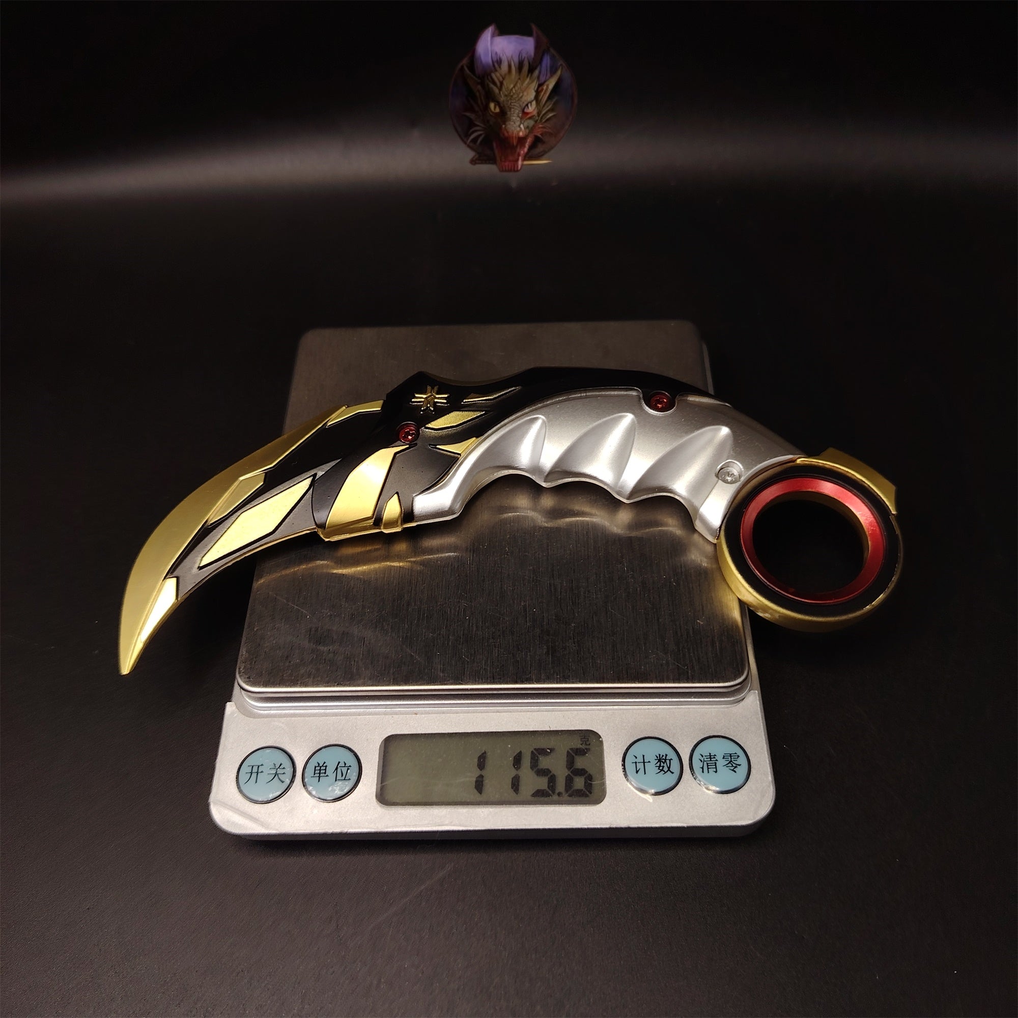 Val Game Props Metal Champion Karambi Replica