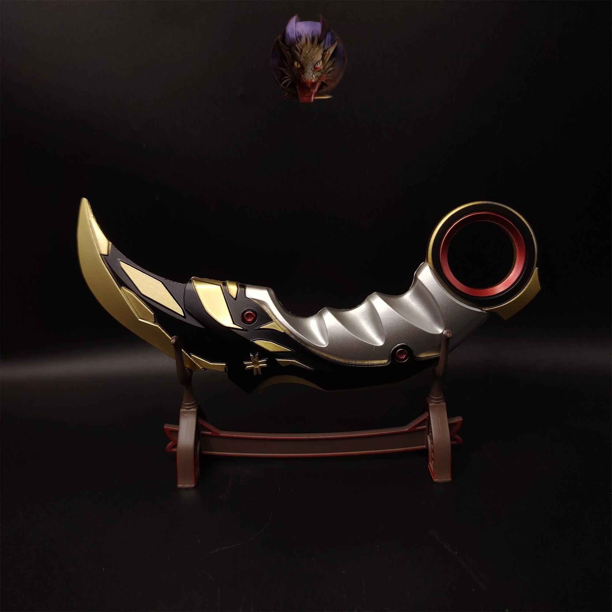 Val Game Props Metal Champion Karambi Replica