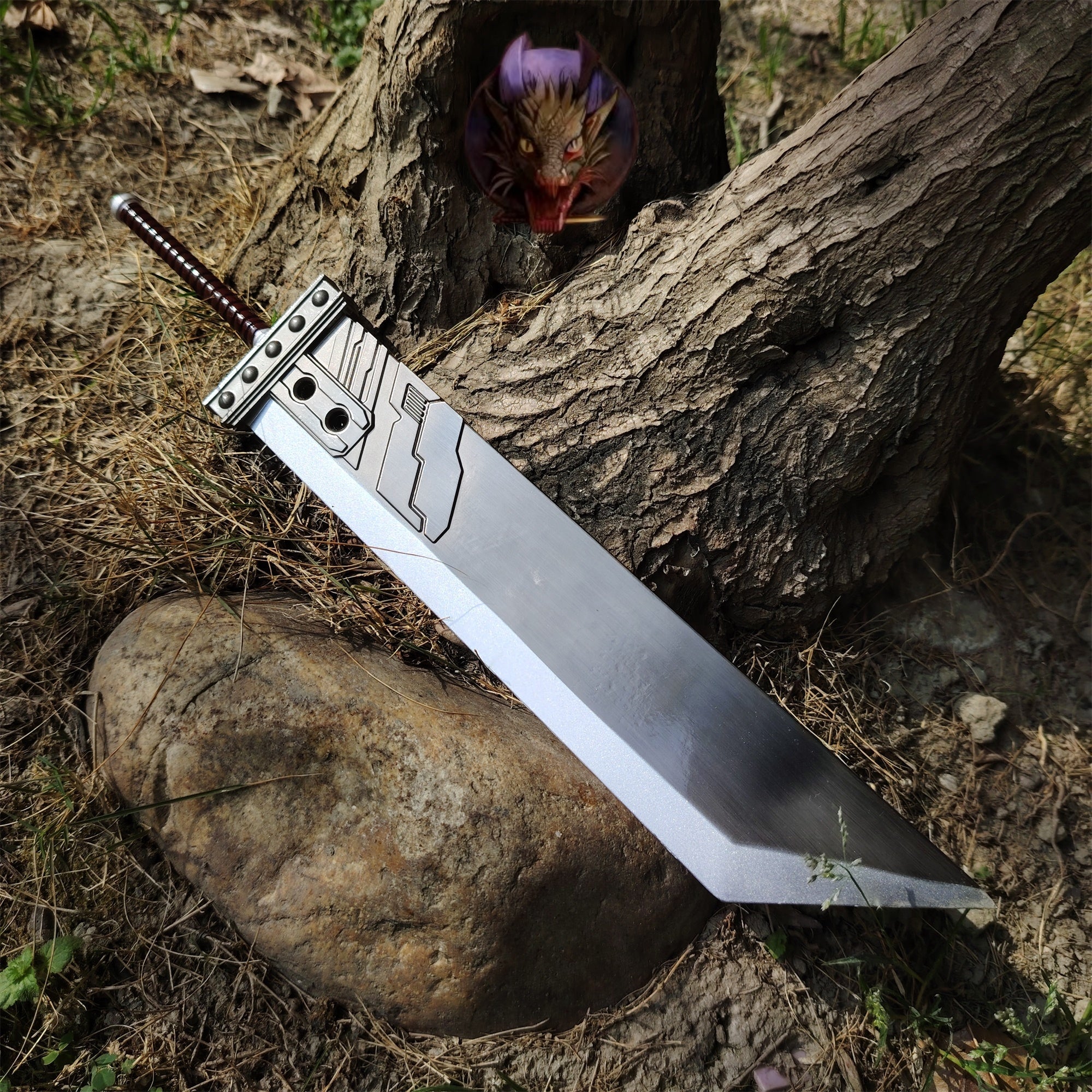 FF7 Cloud Buster Sword 36CM Metal Replica