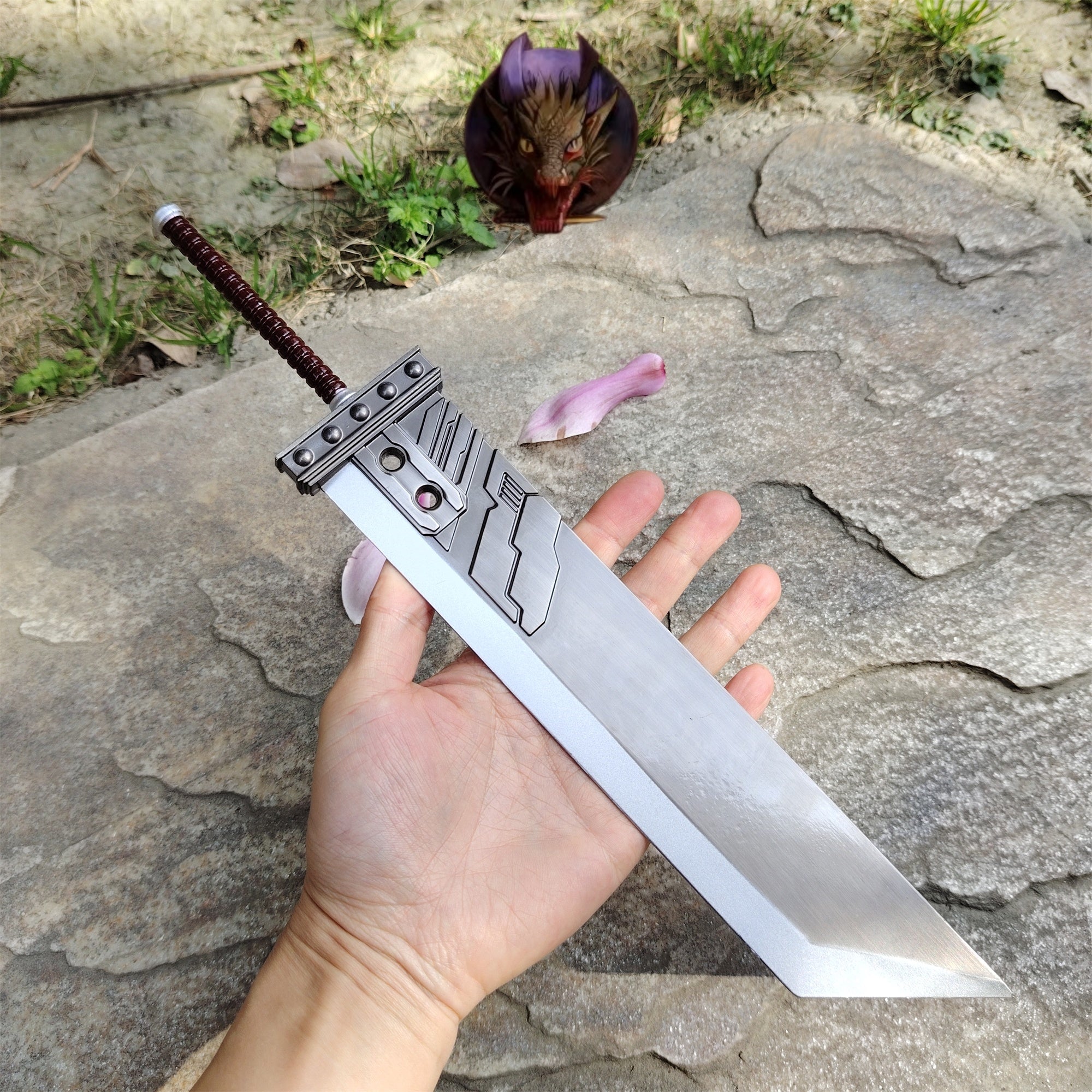 FF7 Cloud Buster Sword 36CM Metal Replica