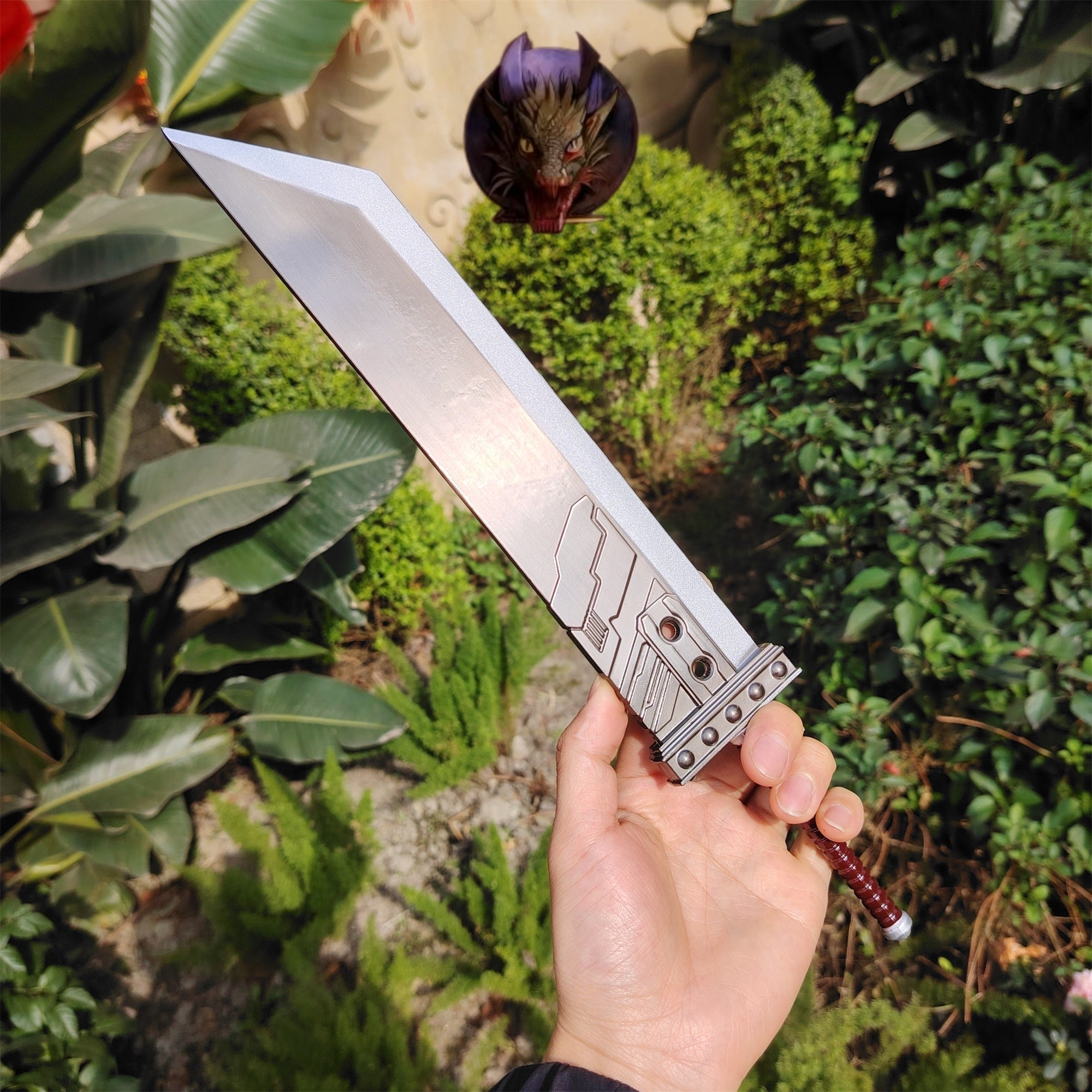 FF7 Cloud Buster Sword 36CM Metal Replica