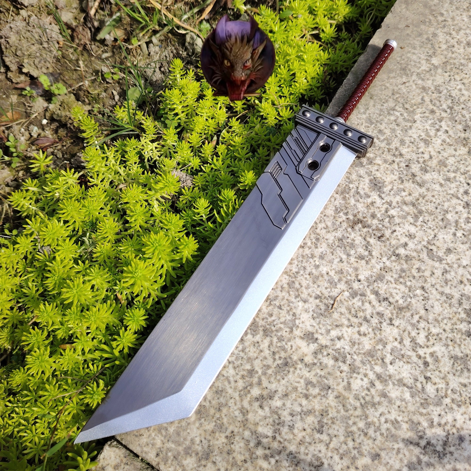 FF7 Cloud Buster Sword 36CM Metal Replica