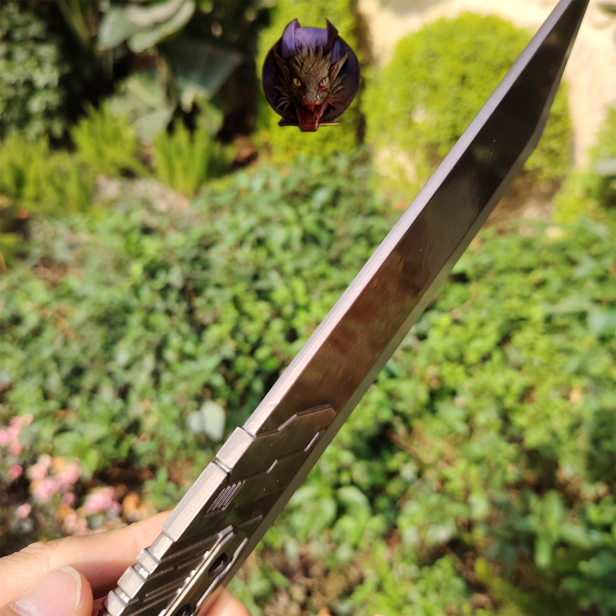 FF7 Cloud Buster Sword 36CM Metal Replica