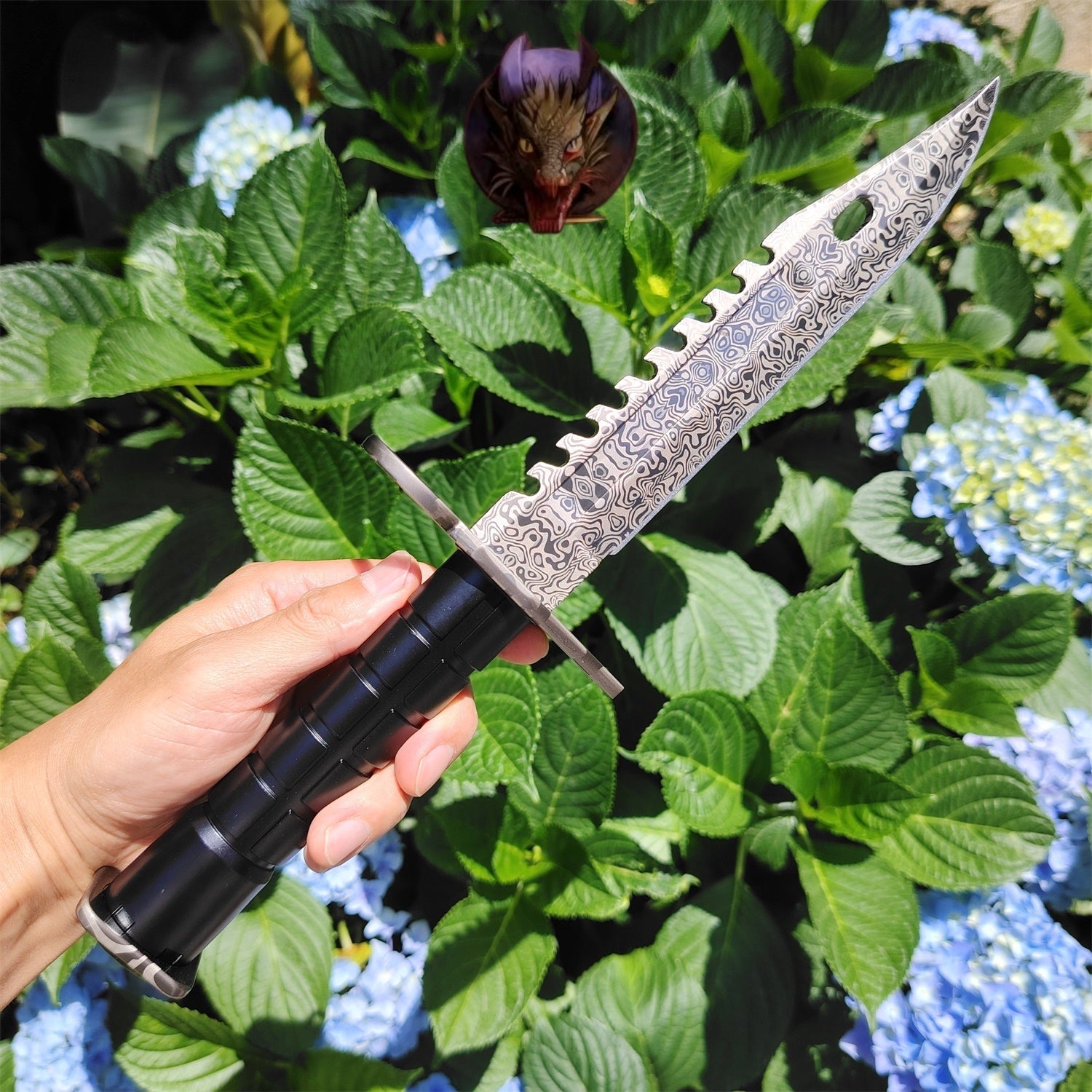 CS Game M9 Dagger Blunt Metal Replica 33CM 2 Options