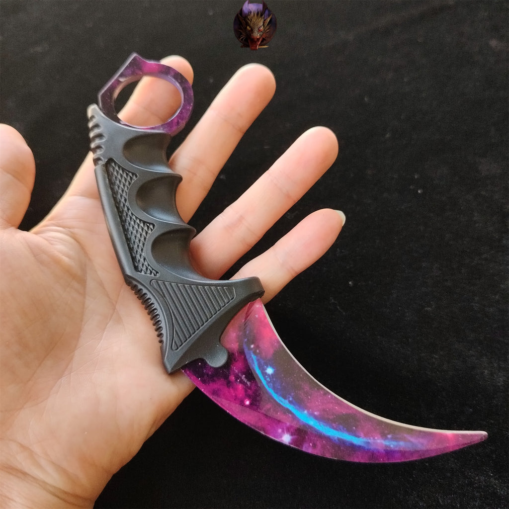 Go Game Karambit Trainer Blunt Steel Replica Collections